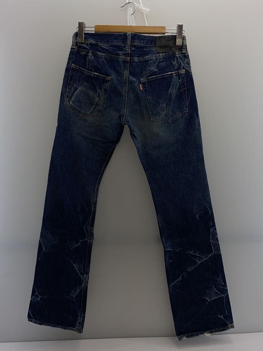 Hysteric Glamour Patchwork Aged Straight Leg Denim Jeans Size US 29 - 2 Thumbnail