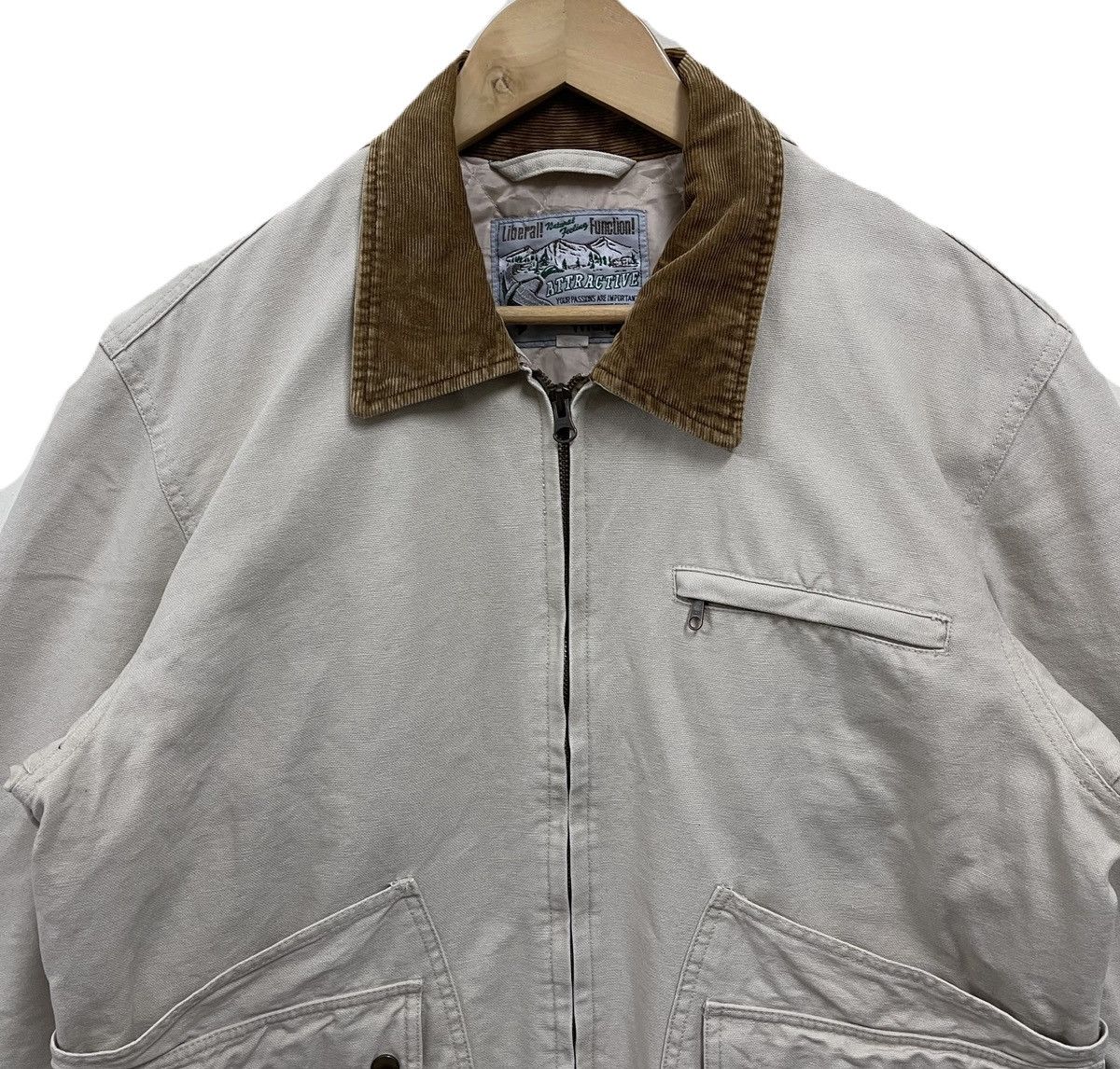 Wrangler Vintage 90s Wrangler Attractive Jacket 7 Pocket Size US L / EU 52-54 / 3 - 4 Thumbnail