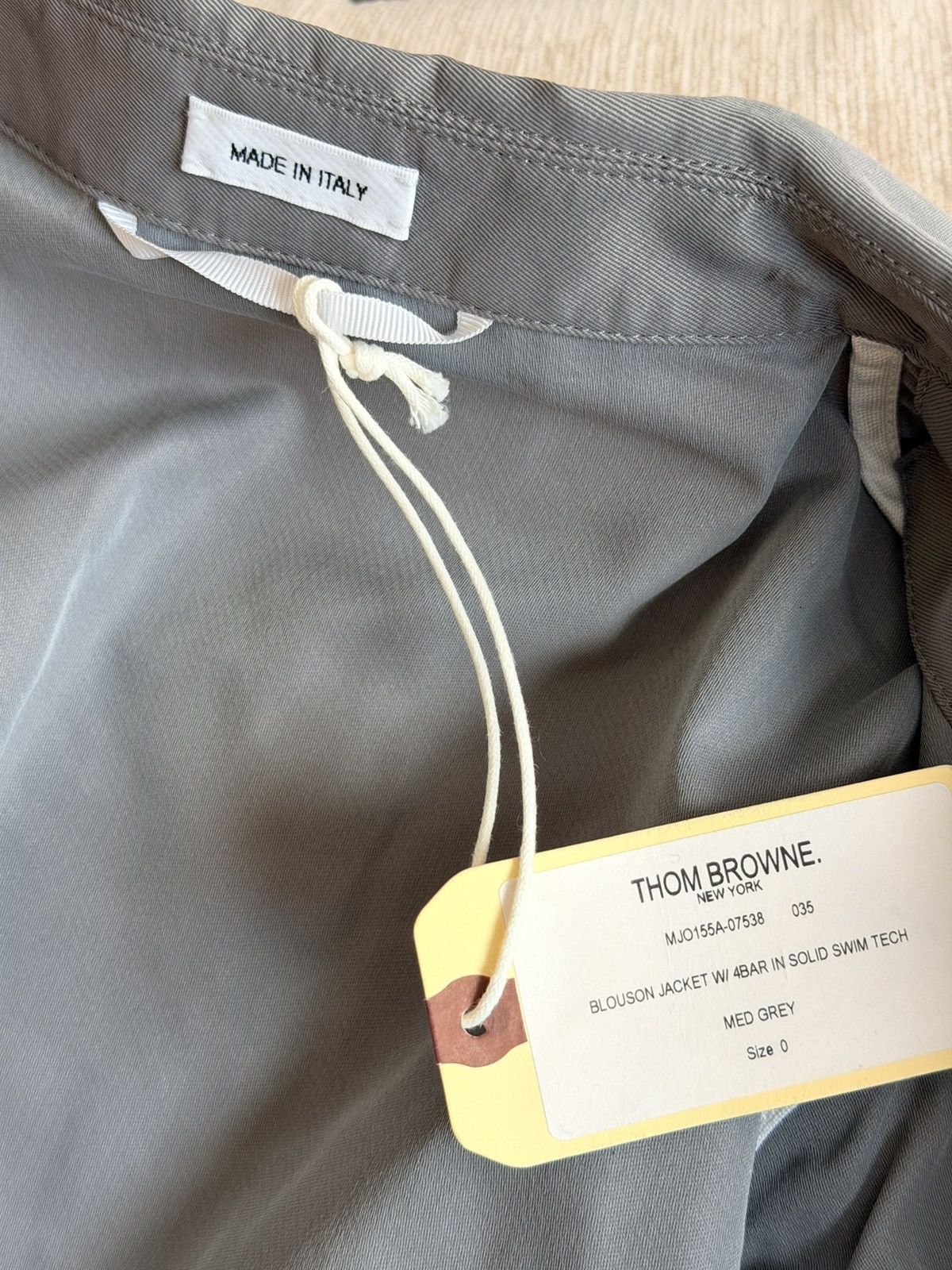 Thom Browne Thom Browne Striped Shell Jacket Size US XS / EU 42 / 0 - 8 Thumbnail