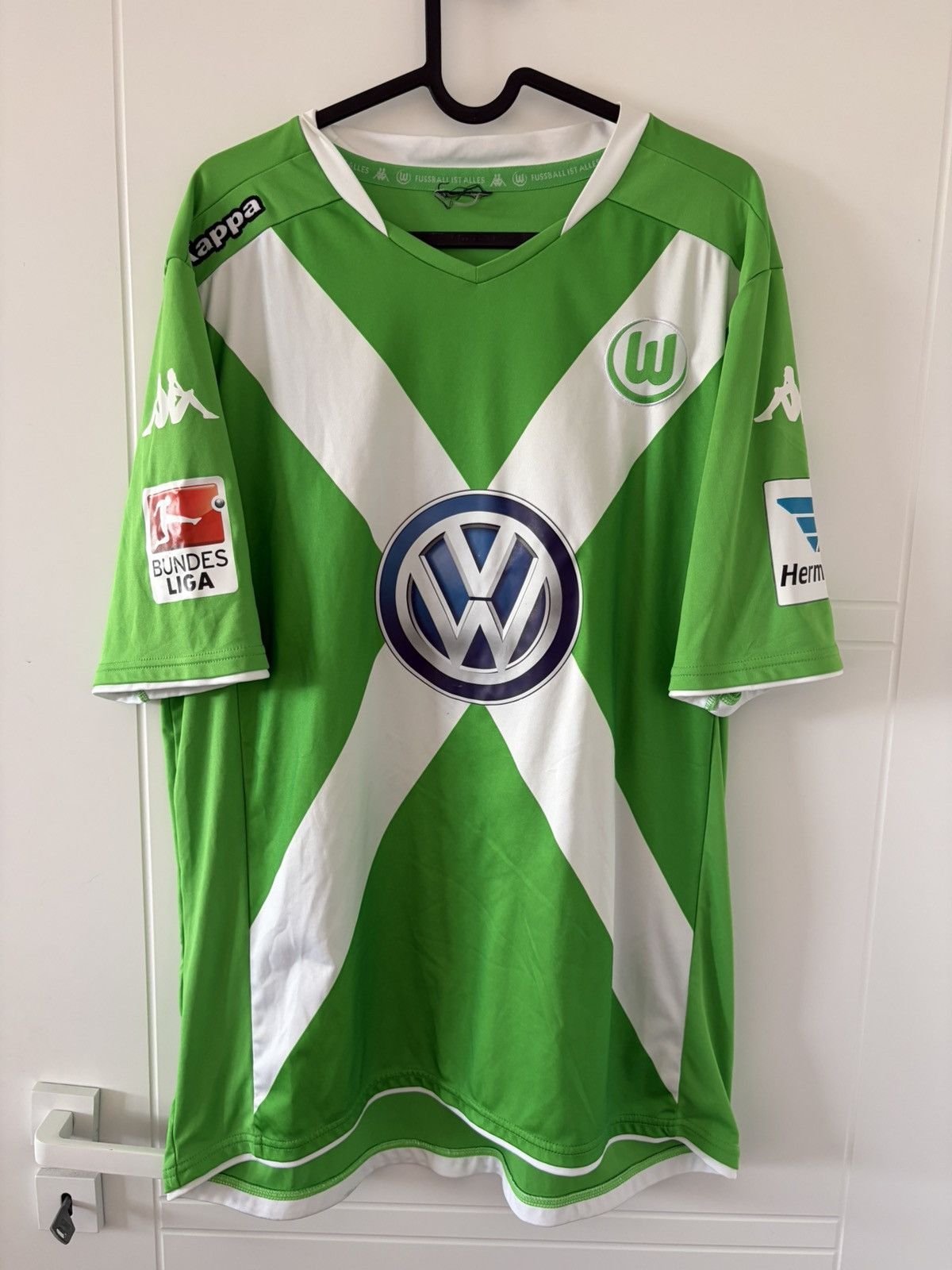 Wolfsburg kappa 2014/2015 domowa Vierinha — zdjęcie 6