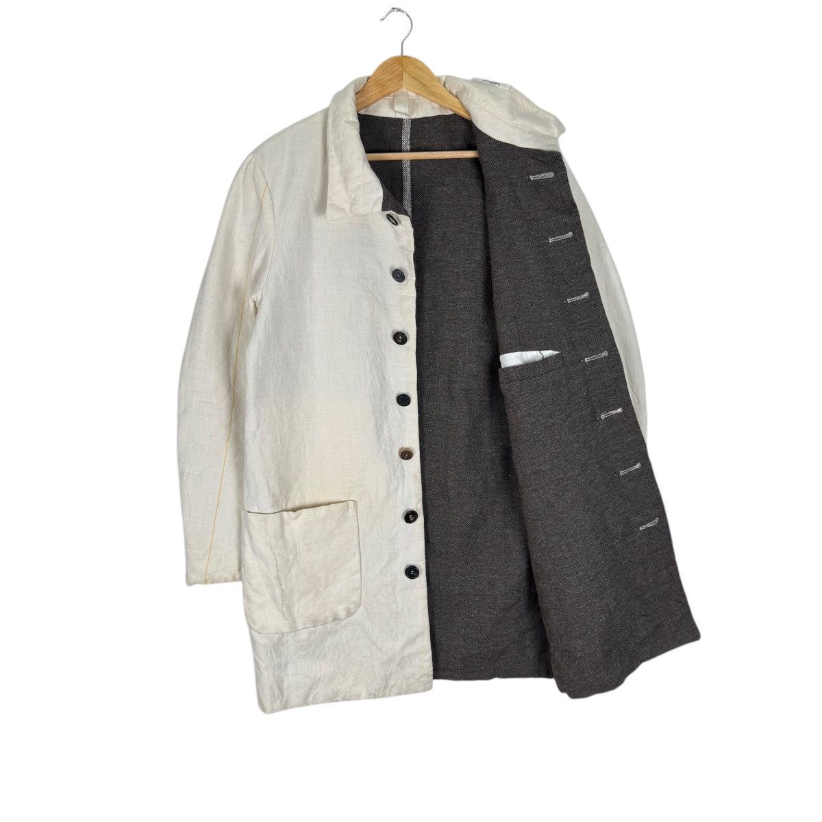 KLASICA ☀️KLASICA JAPAN REVERSIBLE HERRINGBONE LONG JACKET Size US M / EU 48-50 / 2 - 8 Thumbnail
