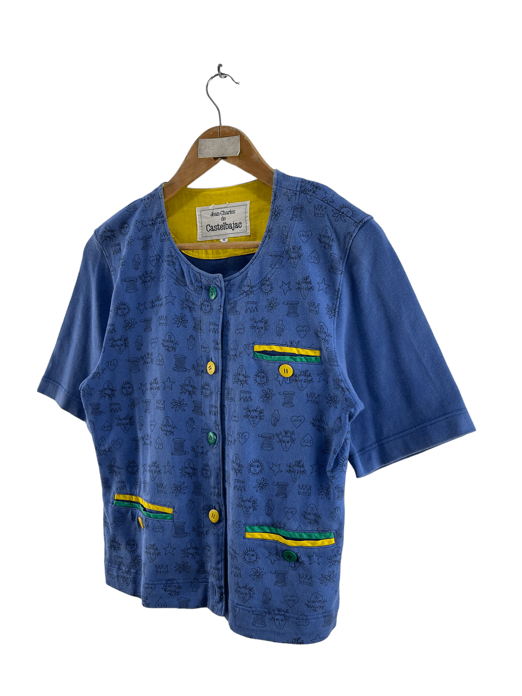 Jean Charles De Castelbajac Vintage Jeans Charles De Castelbajac Tshirt Size US S / EU 44-46 / 1 - 4 Thumbnail