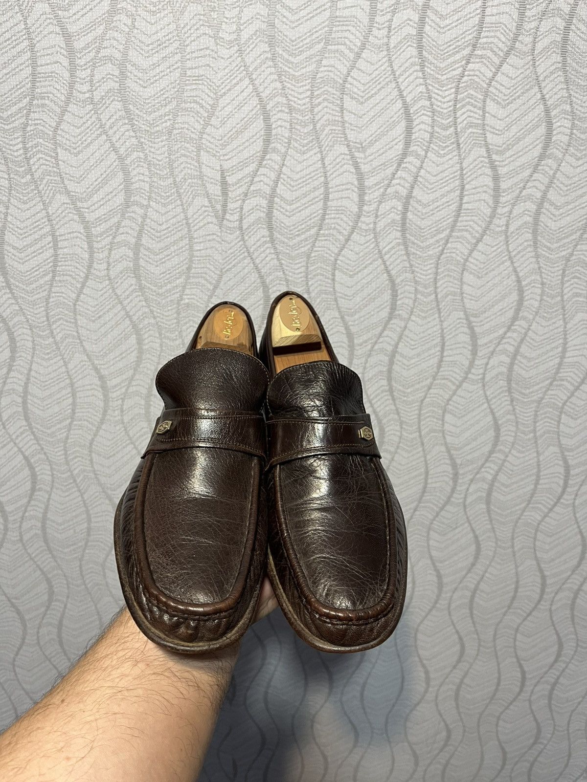 Church's Church’s Vintage Men’s Brown Leather Loafers Size US 9 Size US 9 / EU 42 - 3 Thumbnail