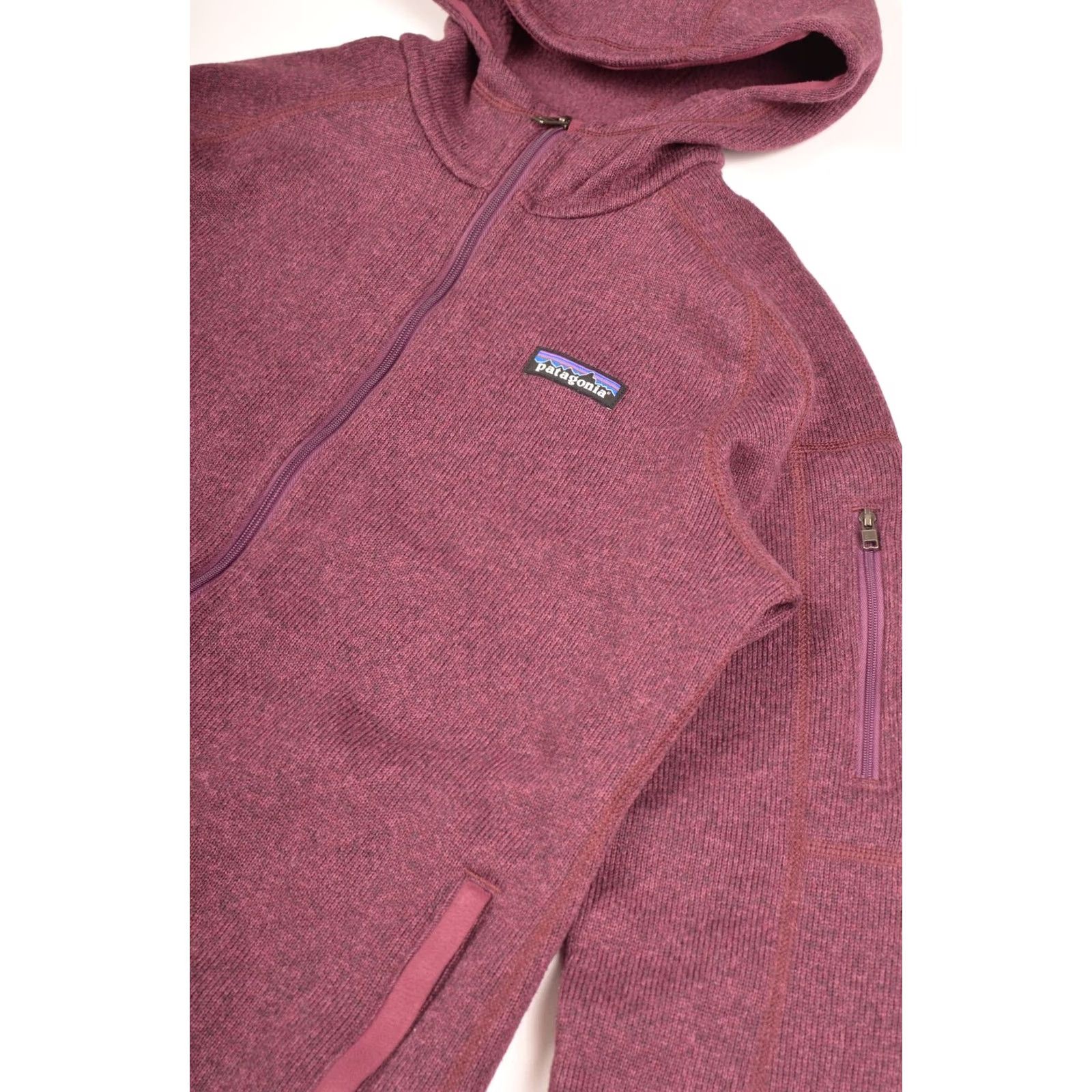 Patagonia Patagonia Women's Better Sweater® Fleece Hoody Hoodie 25539 Size M Purple M Lined 100% Recycled Polyester Womens Size M / US 6-8 / IT 42-44 - 2 Thumbnail