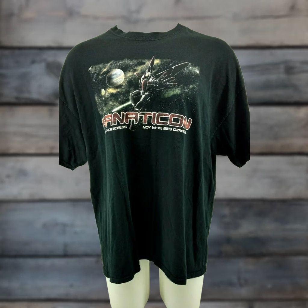 Gildan Fanaticon Ozark Alabama 2015 Shirt Black Size 2XL Mens Size US XXL / EU 58 / 5 - 1 Thumbnail