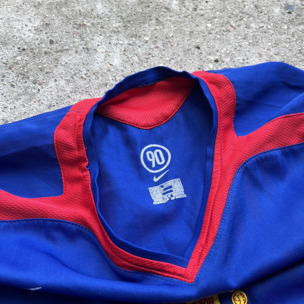 Nike 2005-06 Manchester United Nike Home Kit blue ManU vintage Size US XL / EU 56 / 4 - 5 Thumbnail