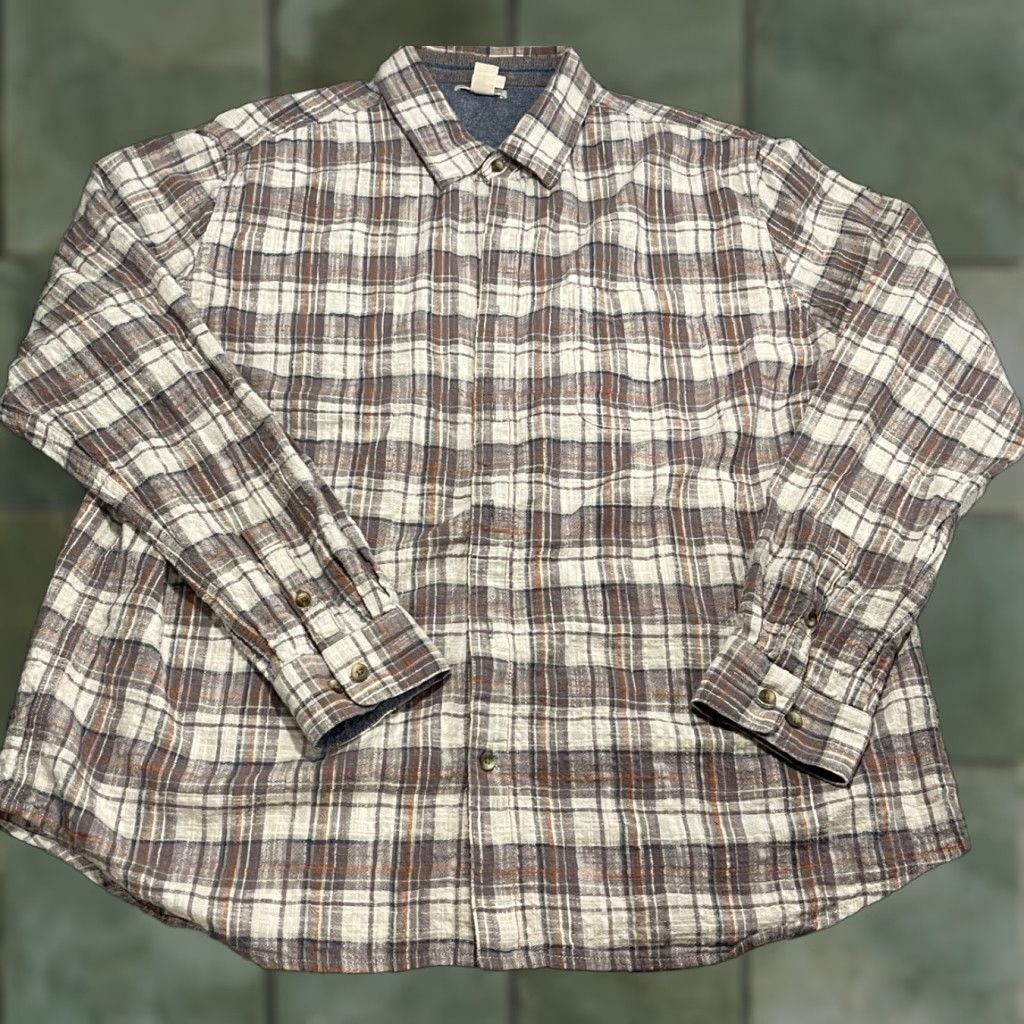 Carbon2Cobalt Carbon 2 Cobalt Shirt Plaid Long Sleeve Button-Up XL Mens Multicolor Size US XL / EU 56 / 4 - 1 Thumbnail