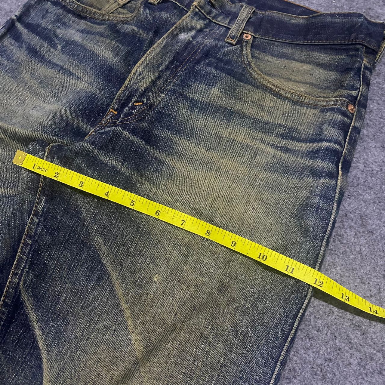 Levi's 💥Best Offer💥Vintage 90s Levis Distressed Kurt Cobain Style Size US 32 / EU 48 - 4 Thumbnail