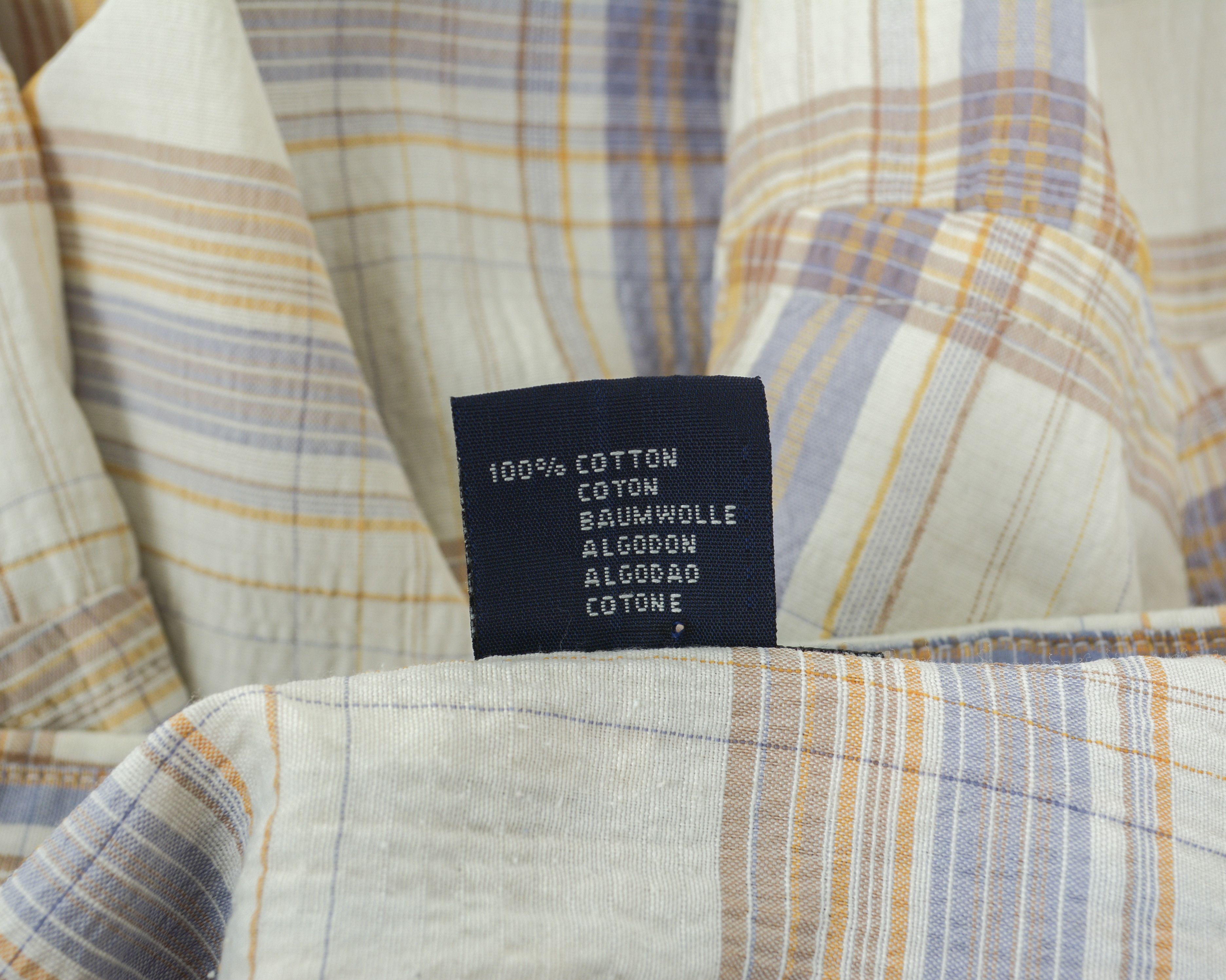 Gant Casual Shirt Check Button Up Plaid Short Sleeve Top Size US XXL / EU 58 / 5 - 10 Thumbnail