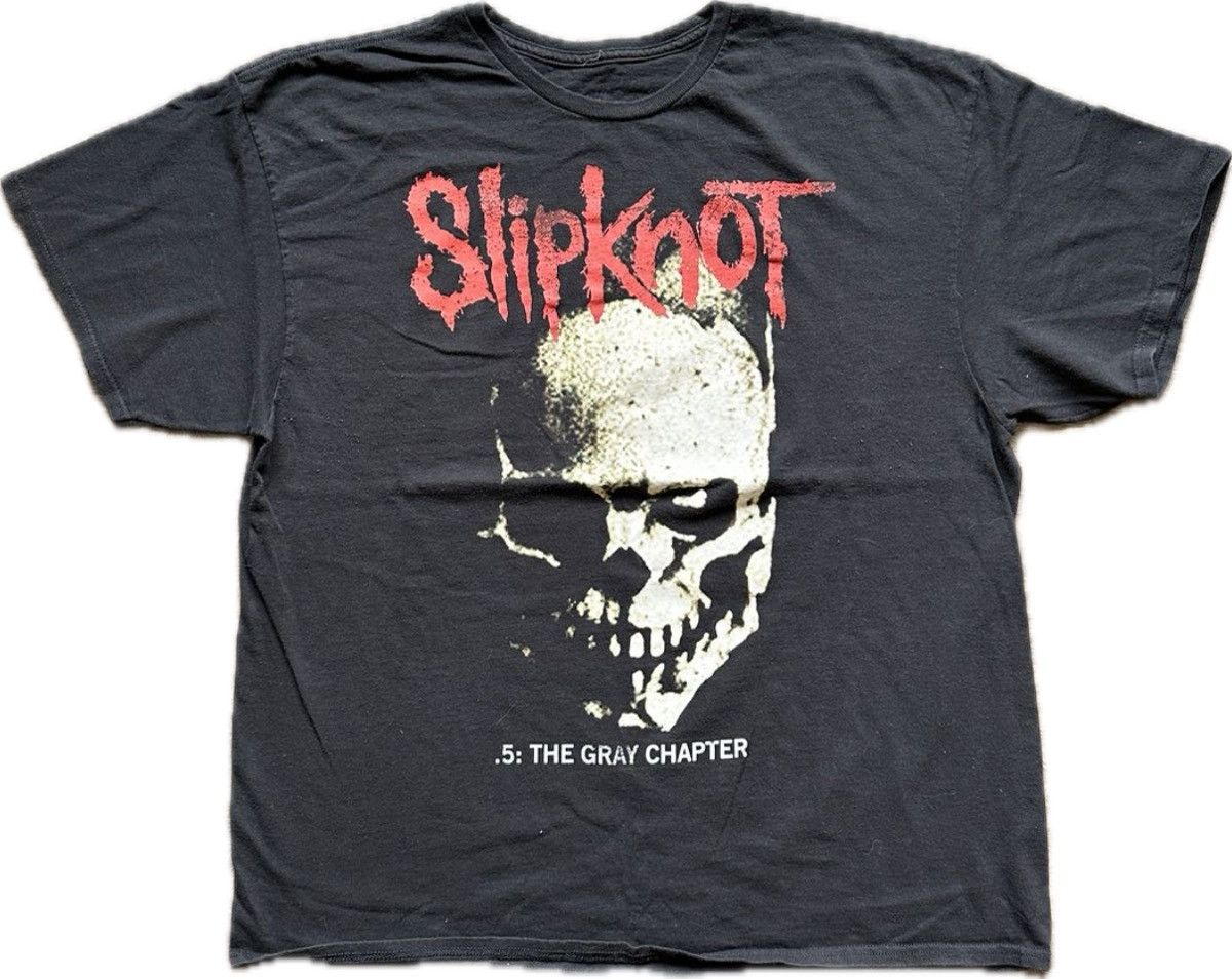 image of Band Tees x Thrift Slipknot Band Tee in Black, Men's (Size 2XL)