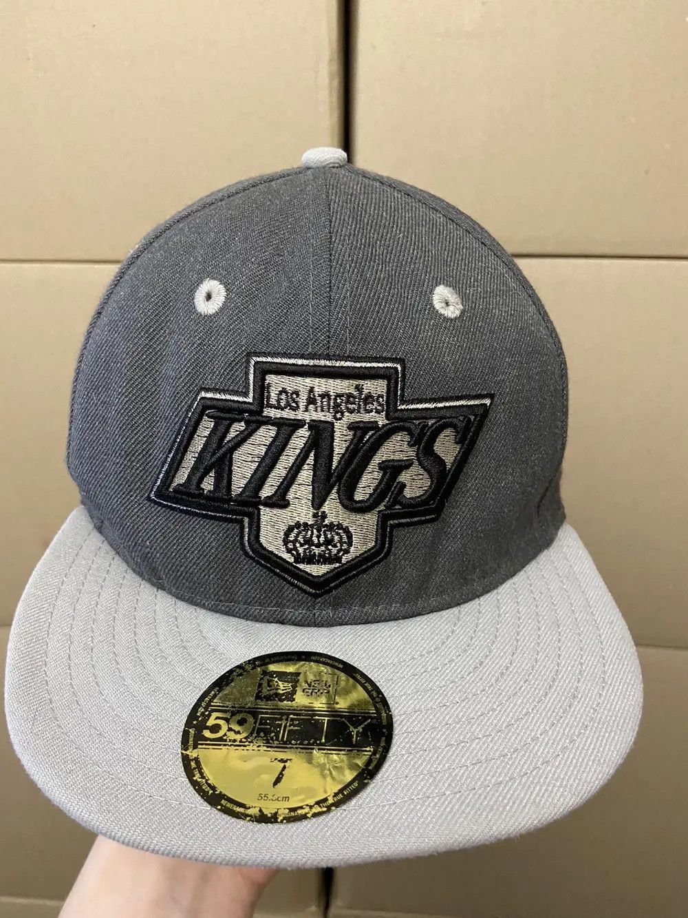 NHL VINTAGE LA KINGS CAP HAT HOKEY NHL JERSEY USA Y2K SKATE Size ONE SIZE - 9 Thumbnail