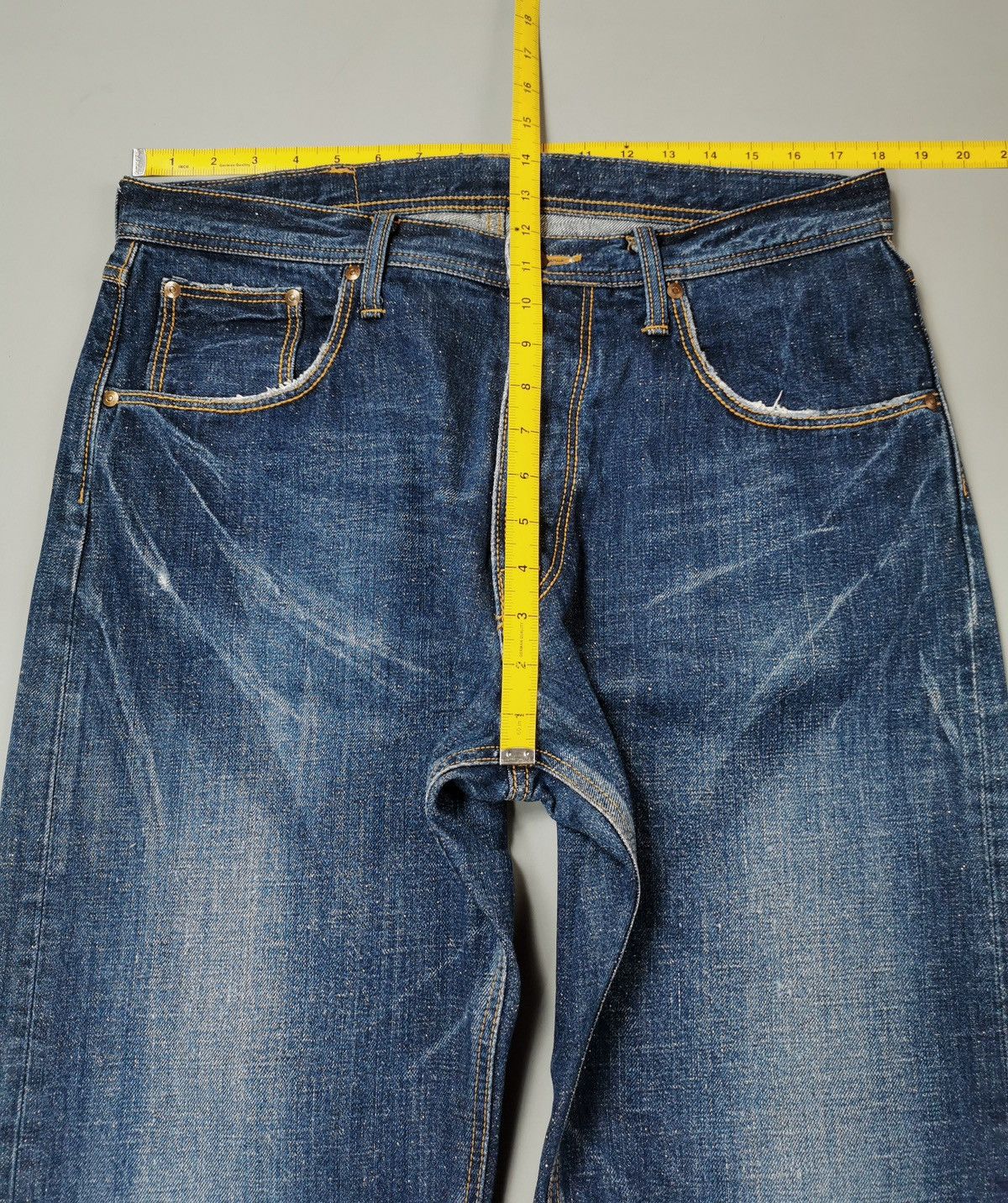 Japanese Brand × Lee The HD Lee Merc Company Jeans (LG92) Size US 36 / EU 52 - 12 Thumbnail