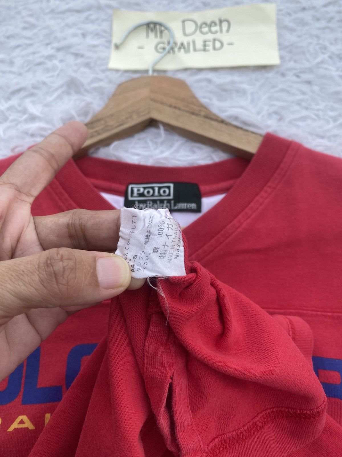 Polo Ralph Lauren Vintage Polo Sport Polo Ralph Lauren 3/4 Sleeves Shirt Size US M / EU 48-50 / 2 - 13 Thumbnail