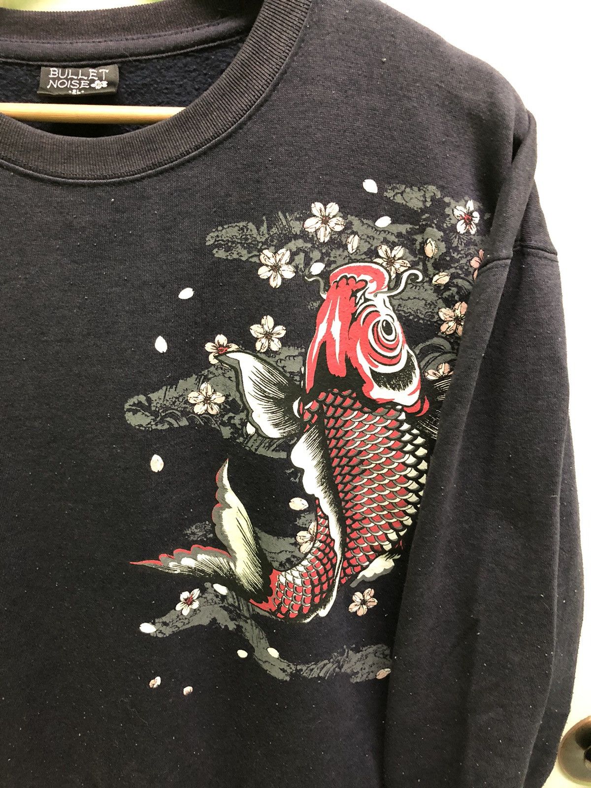 Bullet Noise Vintage Koi Fish Design Bullet Noise Sweatshirt Size US L / EU 52-54 / 3 - 3 Thumbnail