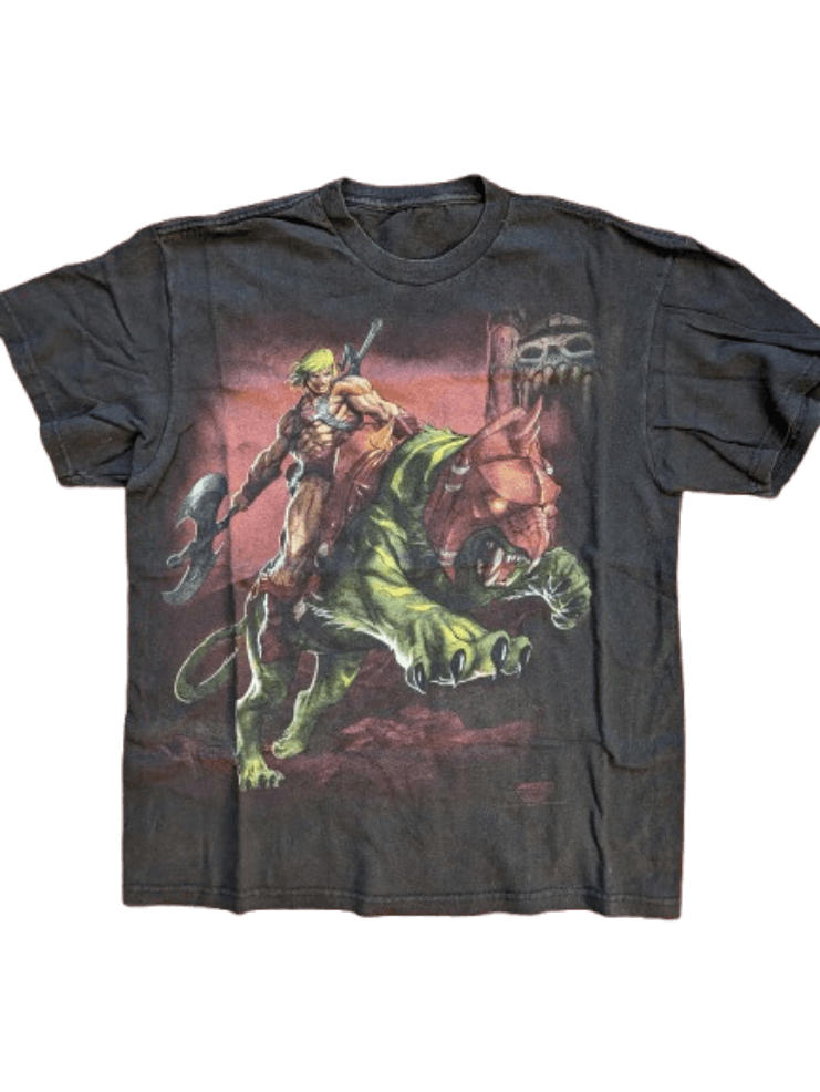 Vintage Vintage 00's Master Of The Universe He-Man T-Shirt Size US XL / EU 56 / 4 - 1 Preview