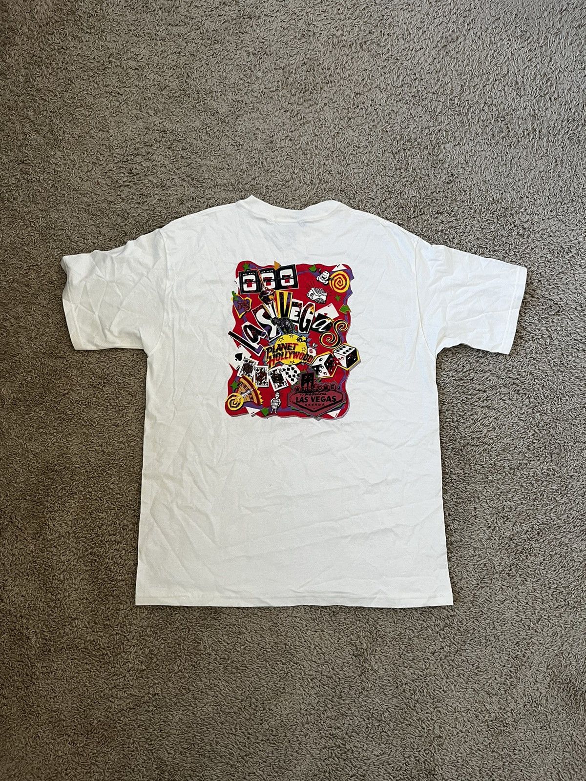 Vintage Vintage 1991 Planet Hollywood Tee Size US L / EU 52-54 / 3 - 1 Thumbnail