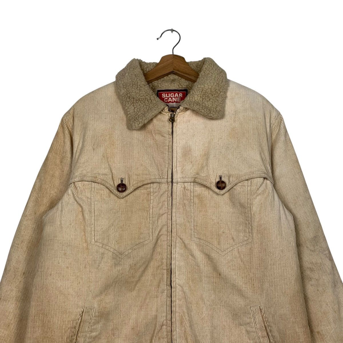 Sugar Cane Vintage Sugar Cane Corduroy Denim Jacket Size US L / EU 52-54 / 3 - 2 Thumbnail