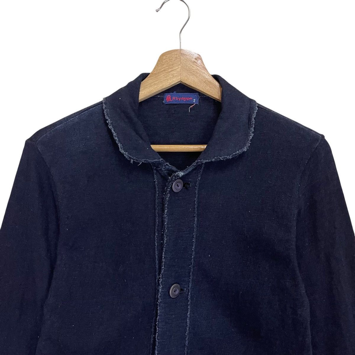 45rpm Vintage 90s 45rpm Deconstructed Button Jacket Size US S / EU 44-46 / 1 - 4 Thumbnail