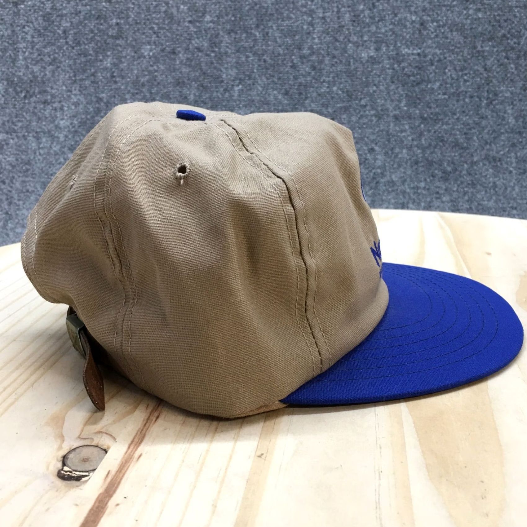 Vintage Northland Electric Supply Co Baseball Hat Mens Beige One Size Flat Brim Size ONE SIZE - 5 Thumbnail
