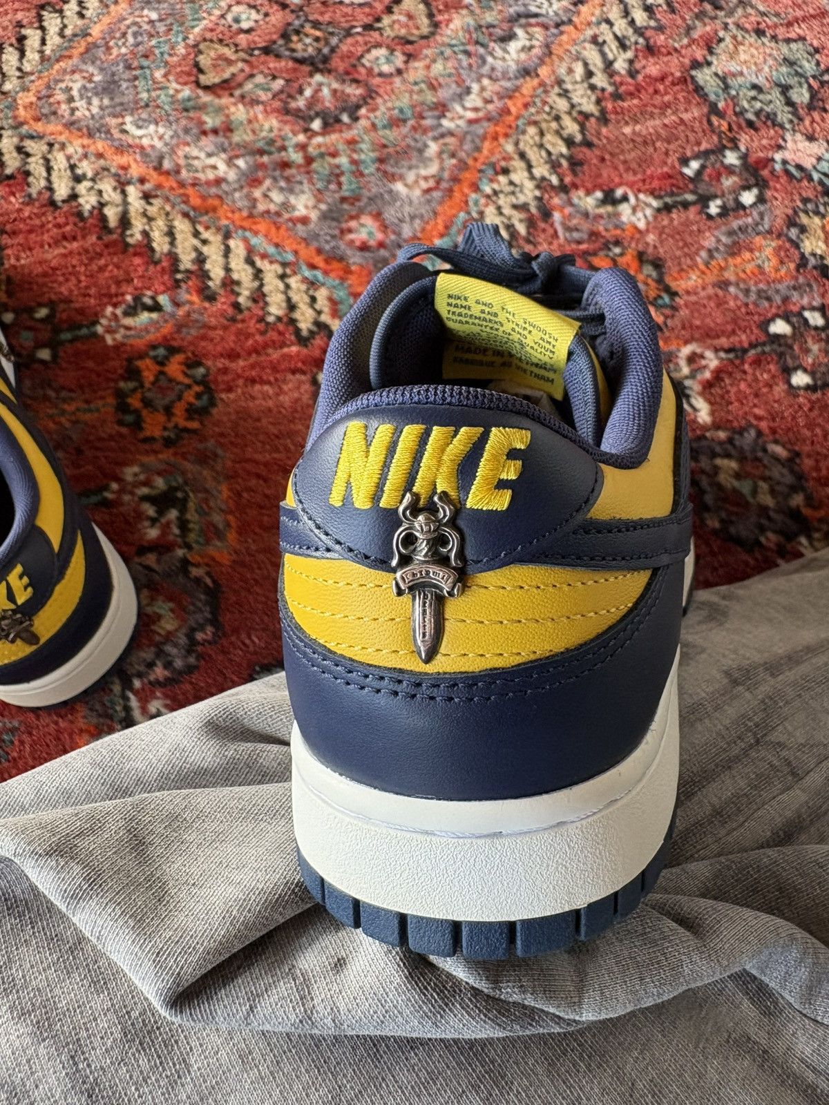 Chrome Hearts Chrome Hearts X Nike Dunk Size US 10 / EU 43 - 3 Thumbnail