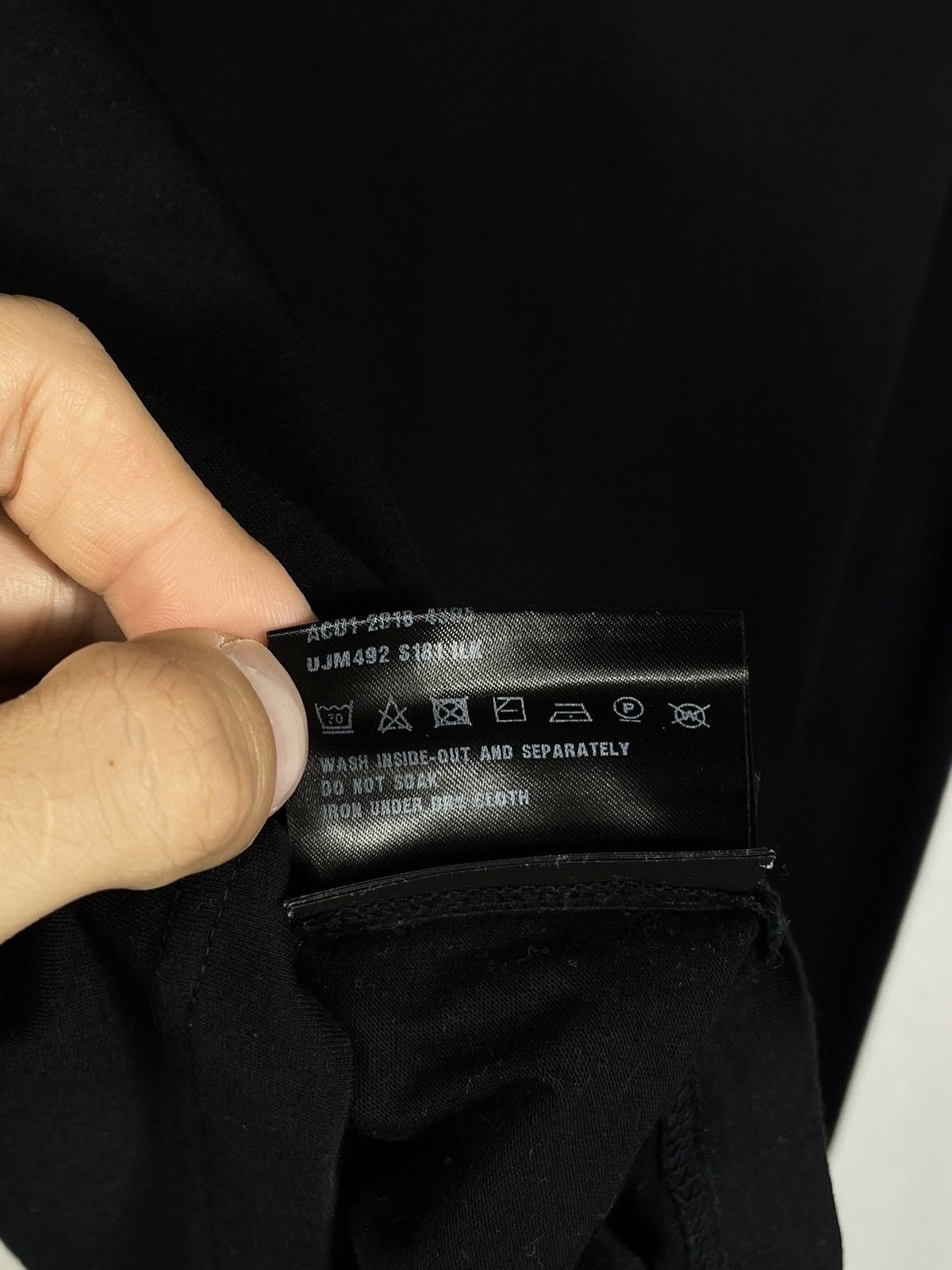 Designer × Prada Prada Black Basic Small Logo T-shirt Tee Short Sleeve Size US XXL / EU 58 / 5 - 9 Thumbnail