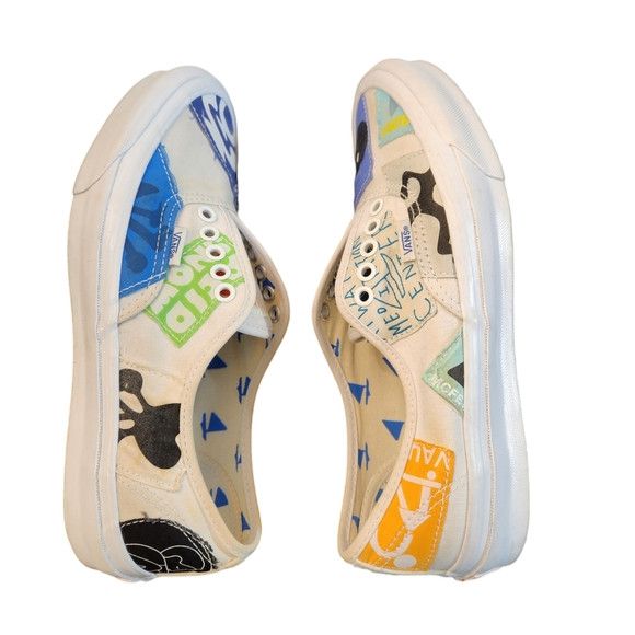 Vans Vans Vault x Geoff McFtridge OG Authentic Gamelan Of Tags Size US 8 / EU 41 - 5 Thumbnail
