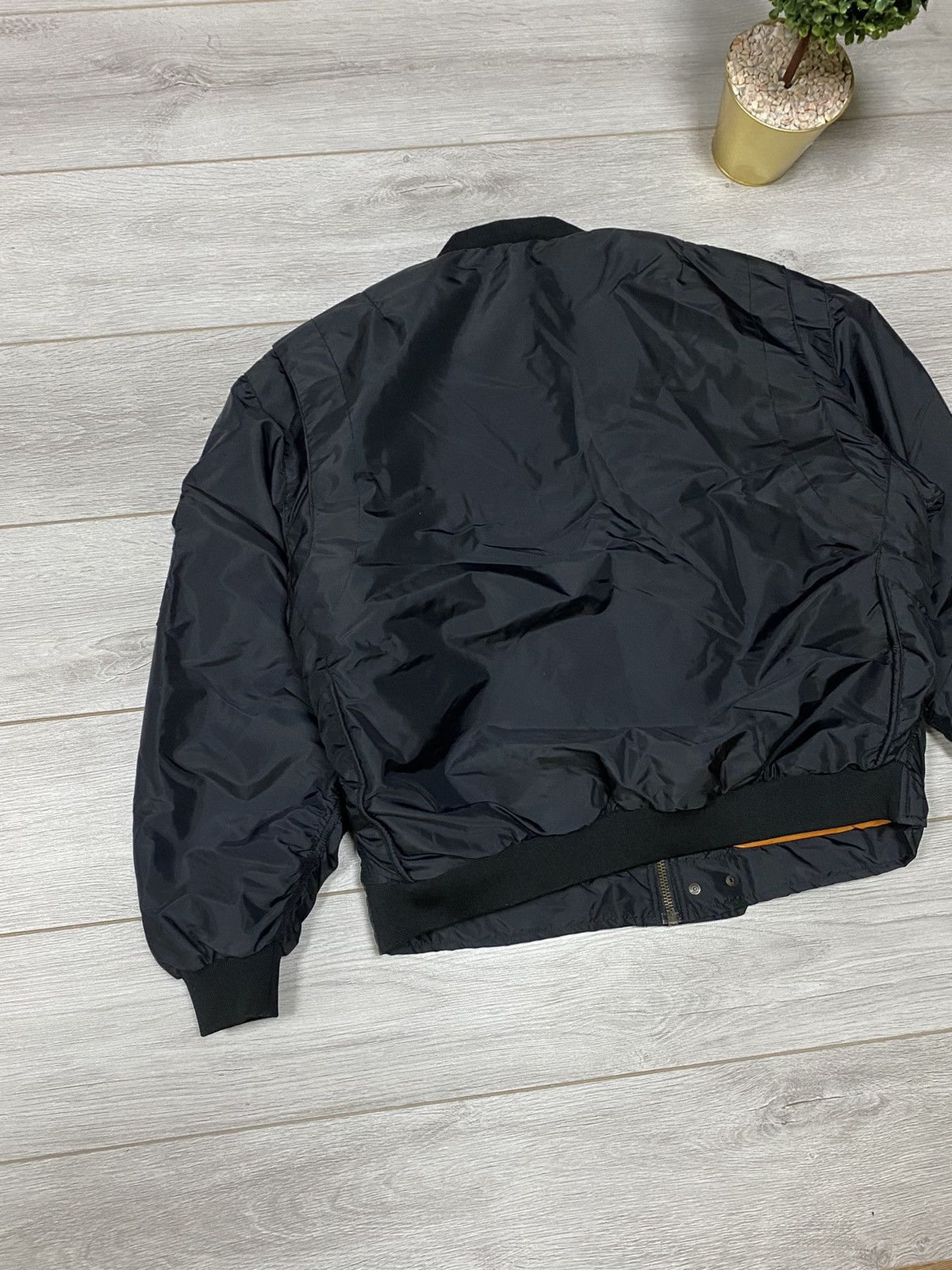 Vintage Ma1 Flyer military Vintage Bomber Jacket double side Size US XL / EU 56 / 4 - 8 Thumbnail