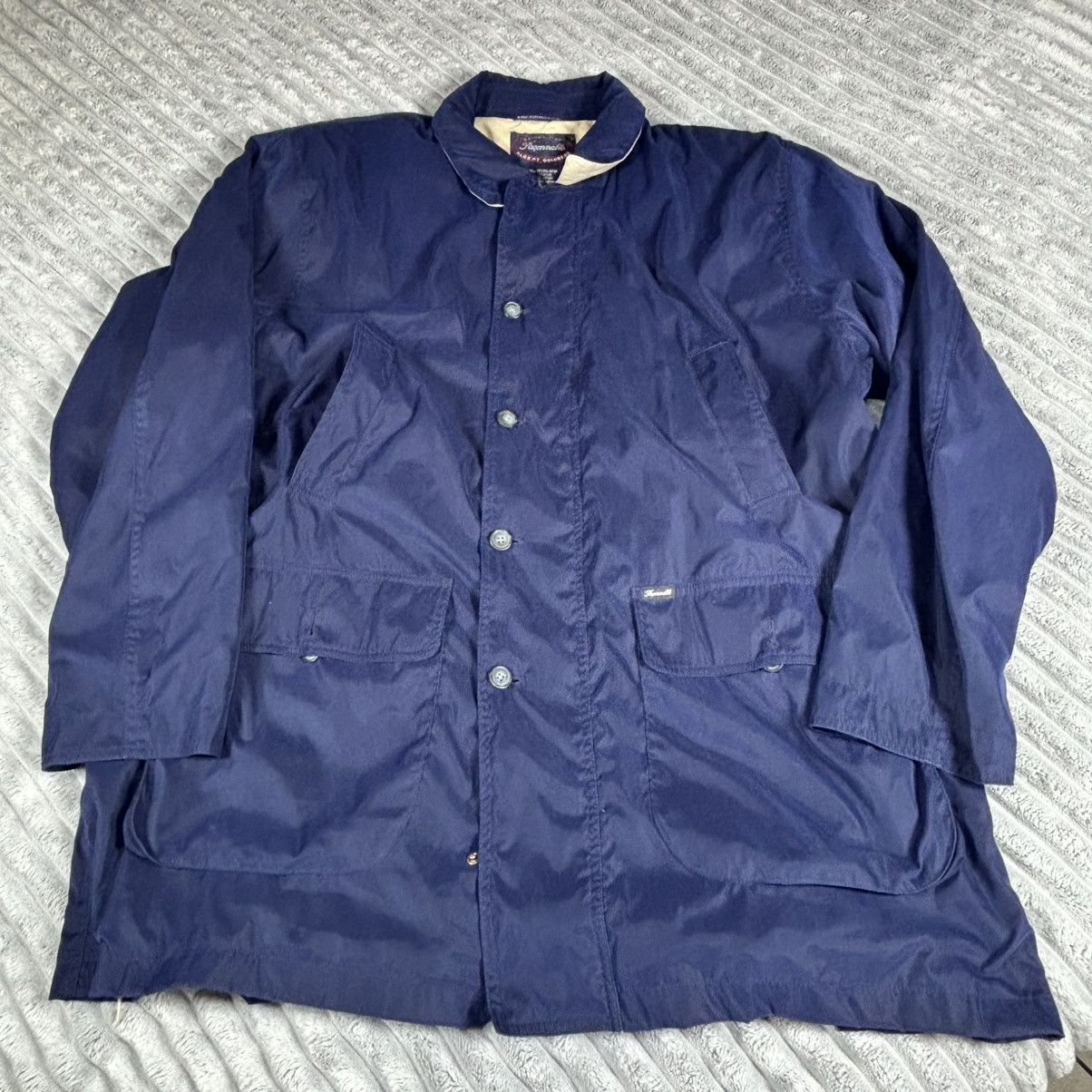 Faconnable Faconnable Albert Goldberg Jacket Men XL Blue Coat/Rain coat Size US XL / EU 56 / 4 - 16 Thumbnail