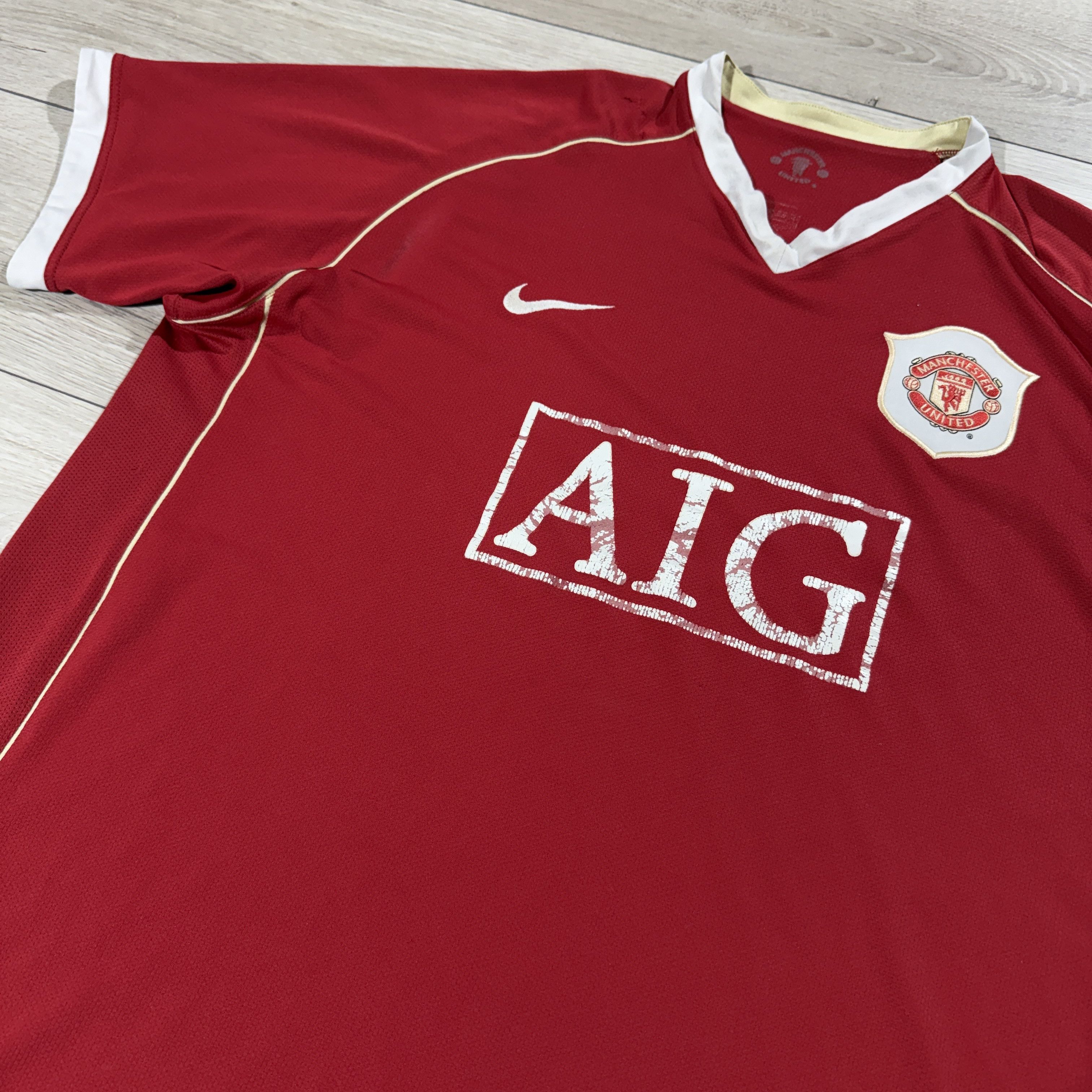 Nike Manchester United Home football 2006 Soccer Nike Jersey XL Size US XXL / EU 58 / 5 - 3 Thumbnail