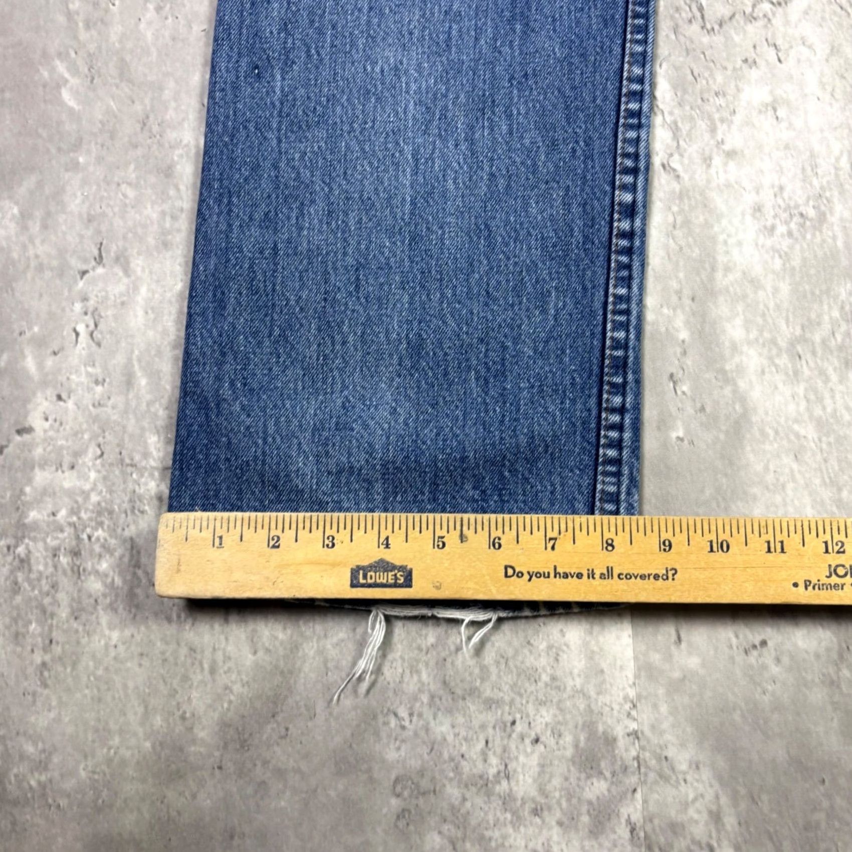 Denime VINTAGE Bodbucks Distressed Blue Denim Jeans Mens Size 32x30 Jeans Regular Blue 90s Mens Size US 32 / EU 48 - 4 Thumbnail