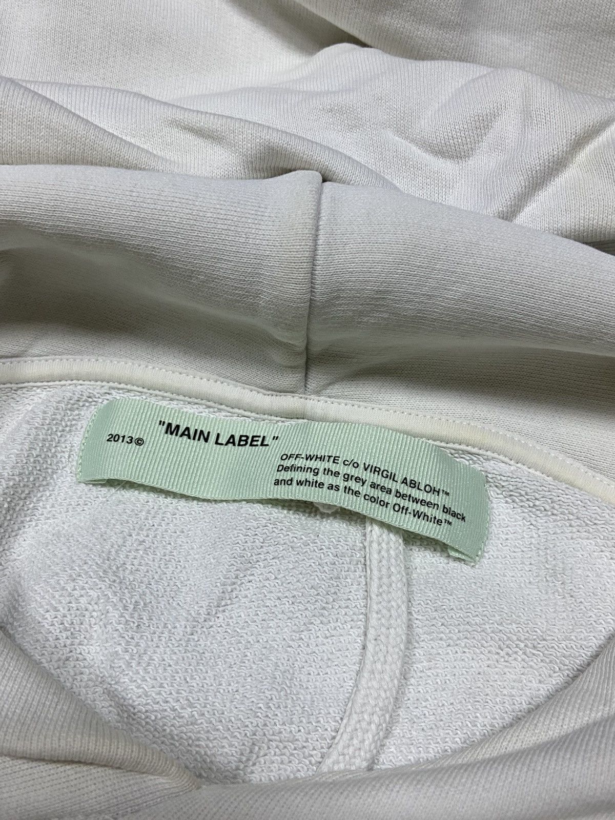 Off-White Off White small embroidered logo hoodie hat Size US M / EU 48-50 / 2 - 11 Thumbnail