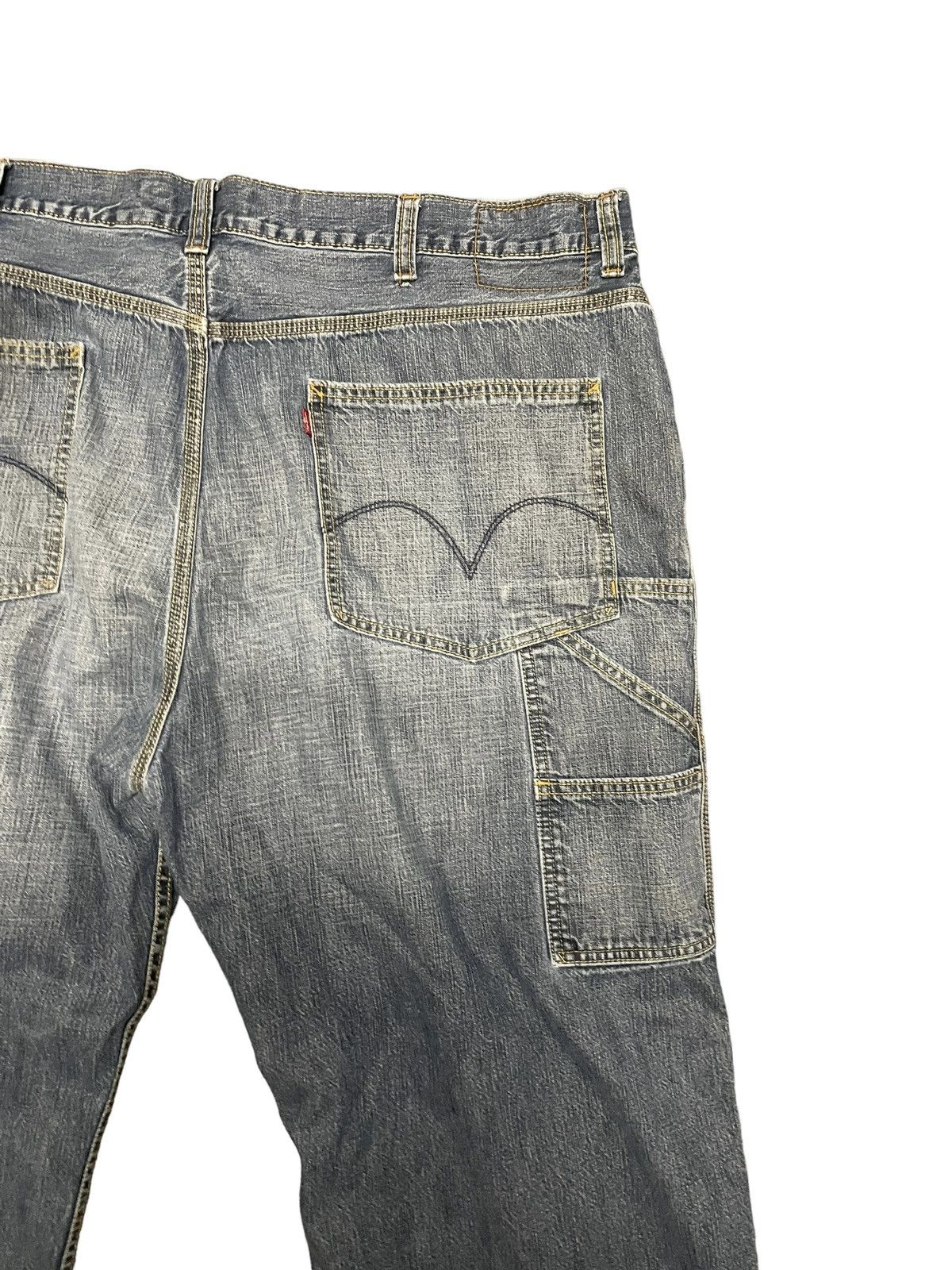 Levi's × Vintage Levis Y2K Baggy Carpenter Jeans 40x30 Size US 40 / EU 56 - 5 Thumbnail