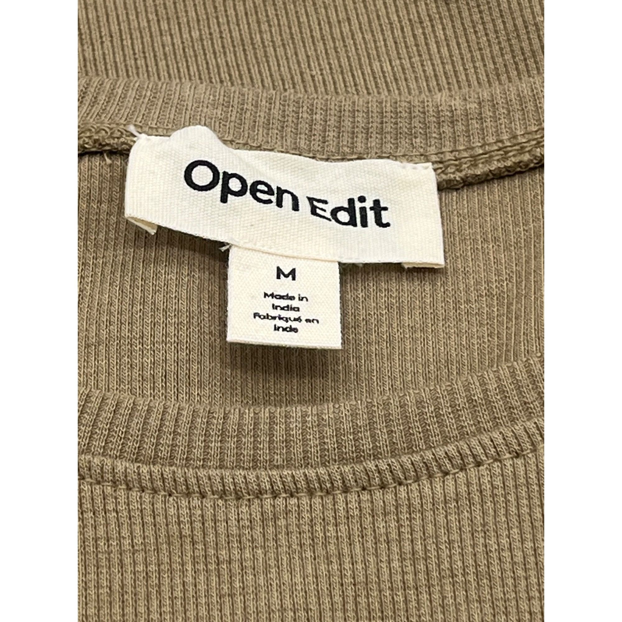 Other Open Edit Ribbed Bodycon Dress, Tan Lead, Sz. M Size M / US 6-8 / IT 42-44 - 7 Thumbnail