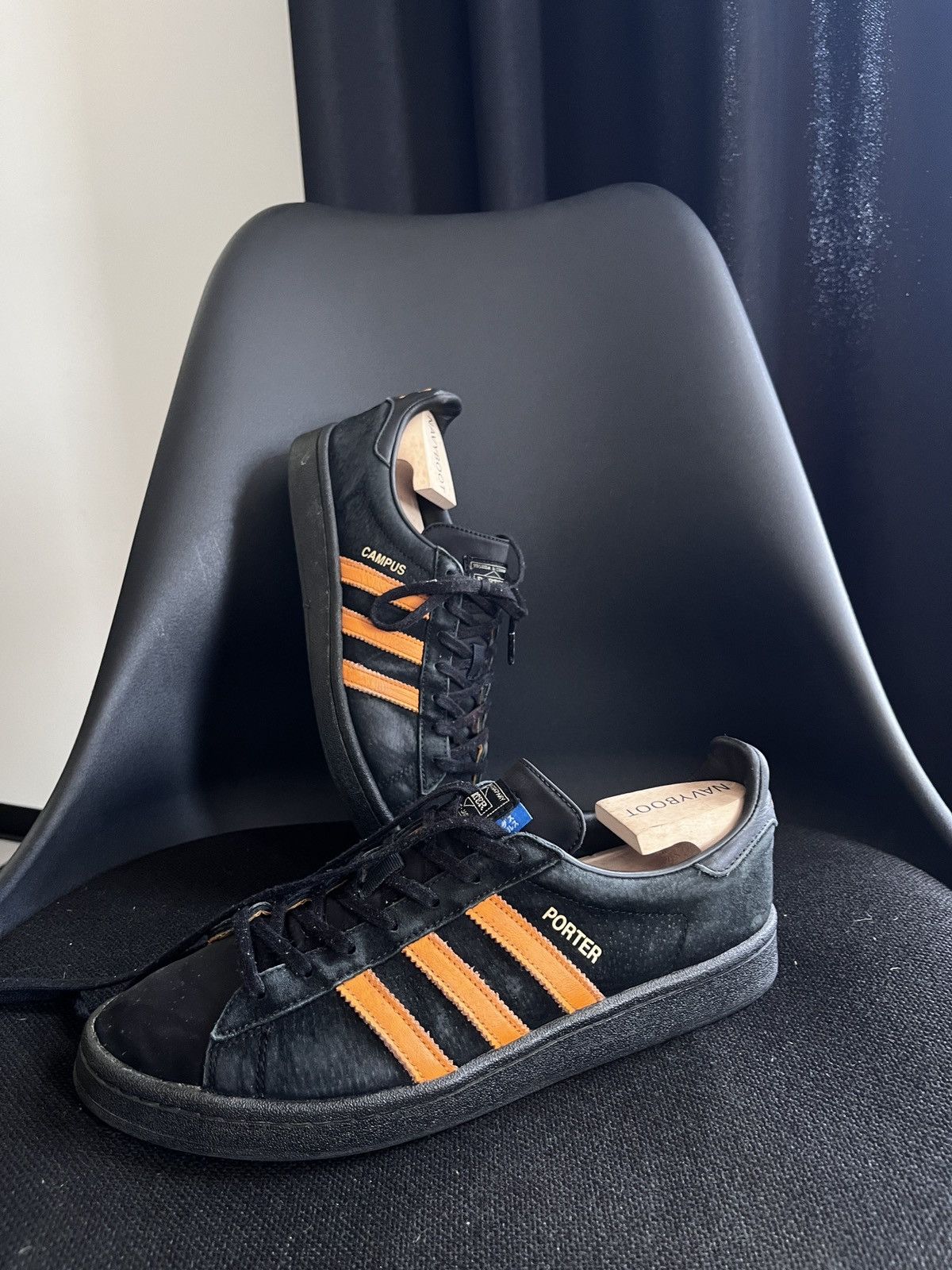 Adidas × Porter Adidas x Porter Yoshida & Co Campus Sneakers Size US 7.5 / EU 40-41 - 24 Thumbnail