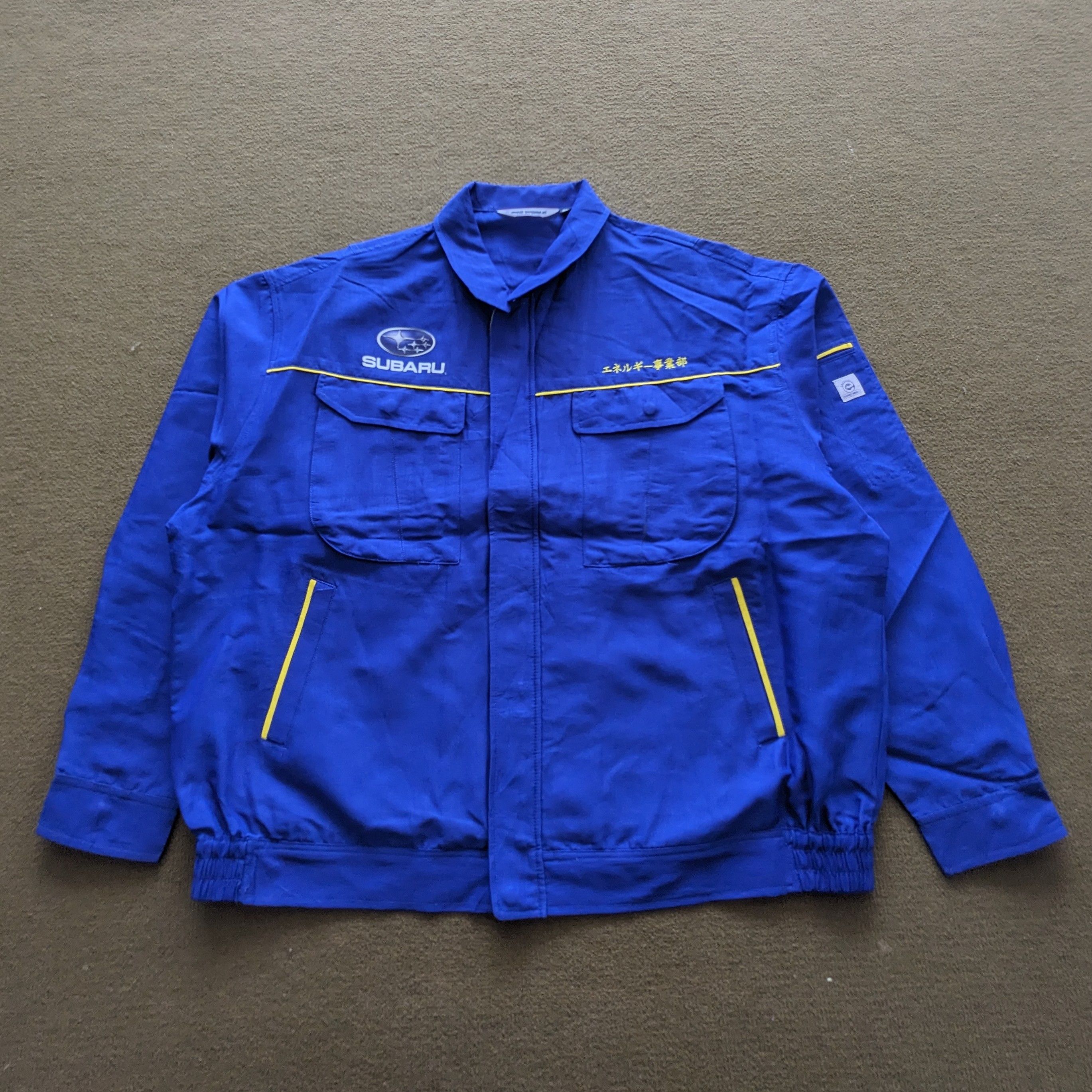 Japanese Brand Vintage SUBARU Racing Japanese Uniform Custom Jacket Size US XXL / EU 58 / 5 - 1 Thumbnail