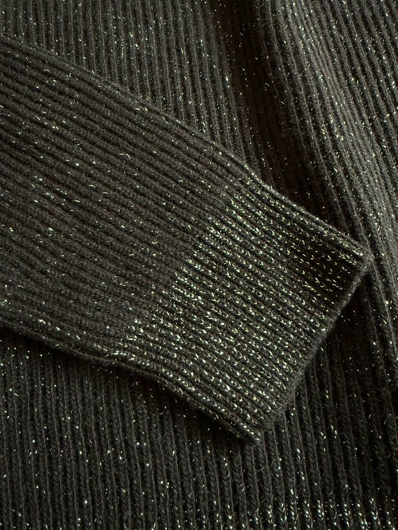 Saint Laurent Paris Saint Laurent Silver Thread Wool Cashmere Sweater-dmc Size US L / EU 52-54 / 3 - 1 Thumbnail