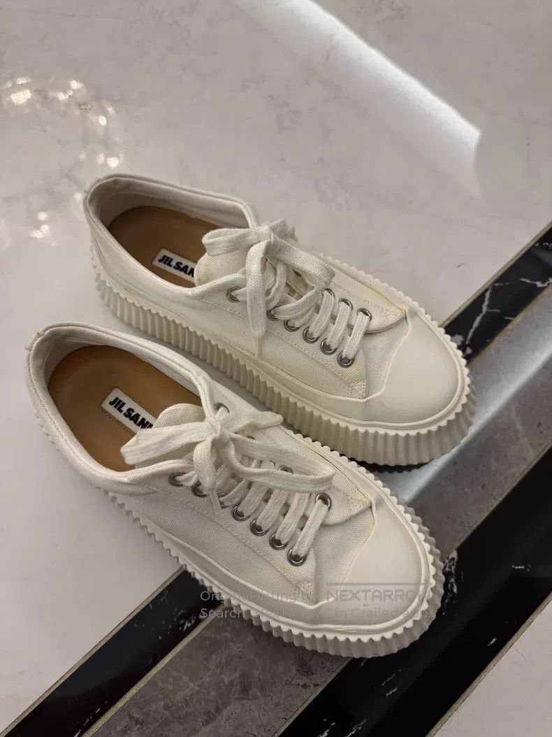 Jil Sander Jil Sander Platform lace-ups Size US 6.5 / IT 36.5 - 3 Thumbnail