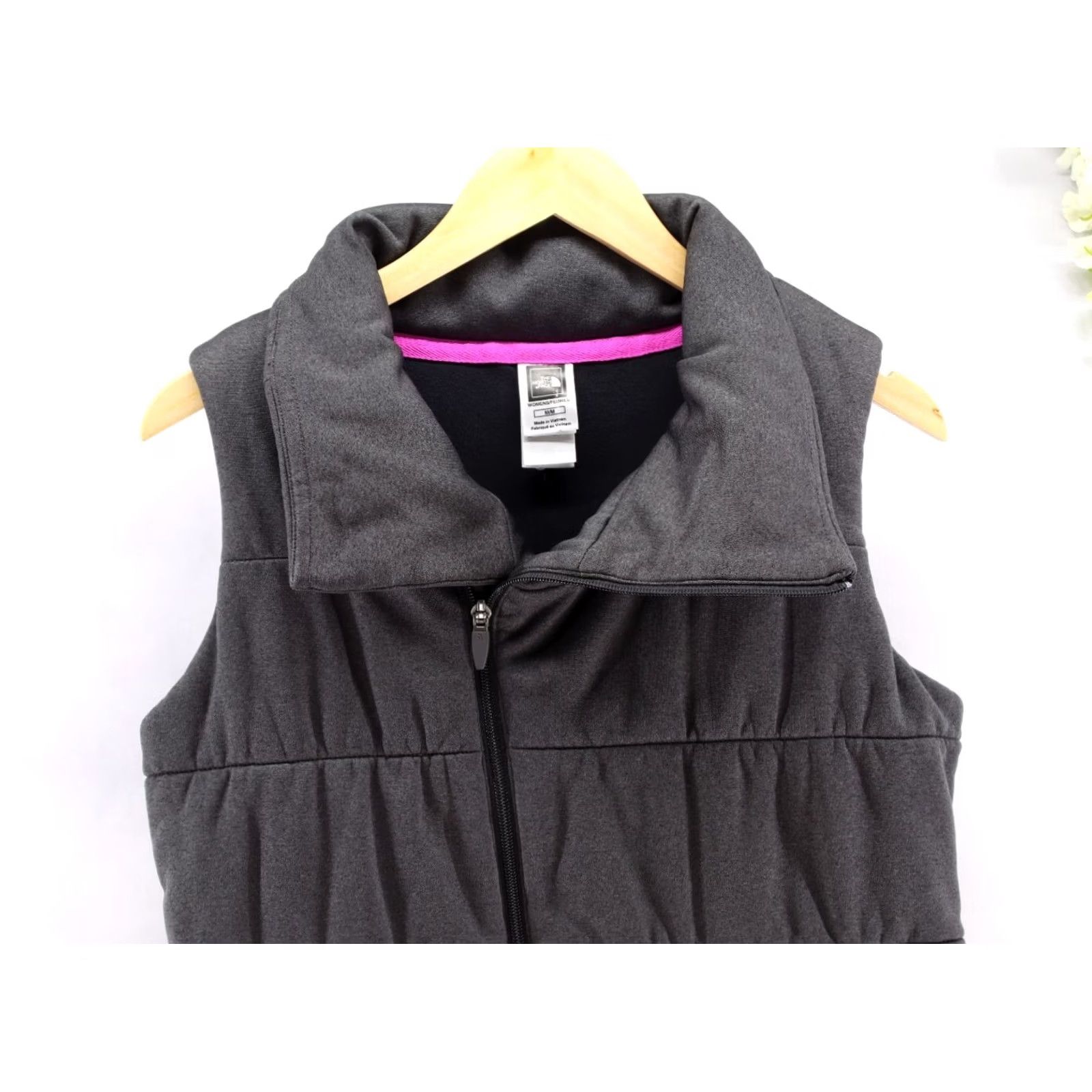 The North Face The North Face Women’s Darella Insulated Asymmetrical Puffer Vest M Gray Quilt Zip Pockets Regular Size M / US 6-8 / IT 42-44 - 4 Thumbnail