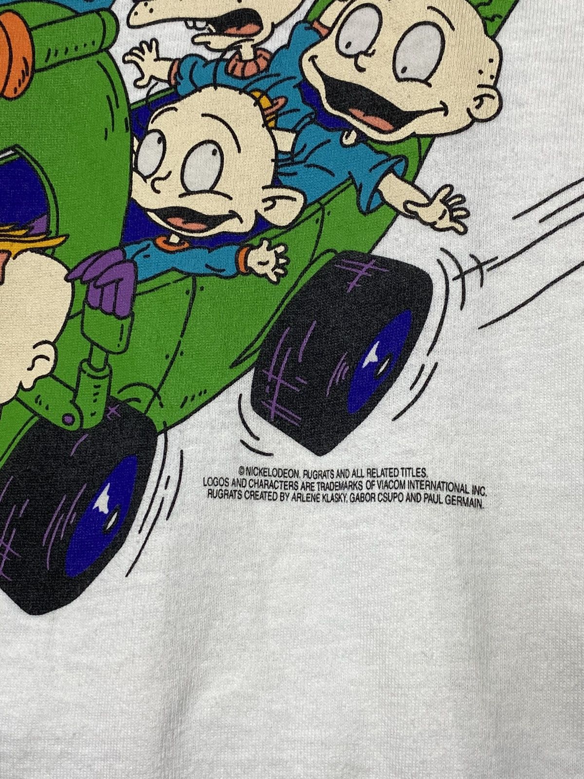 Nickelodeon × Vintage 90’s Vintage Rugrats Nickelodeon Men’s Tee Shirt Medium Size US M / EU 48-50 / 2 - 4 Thumbnail