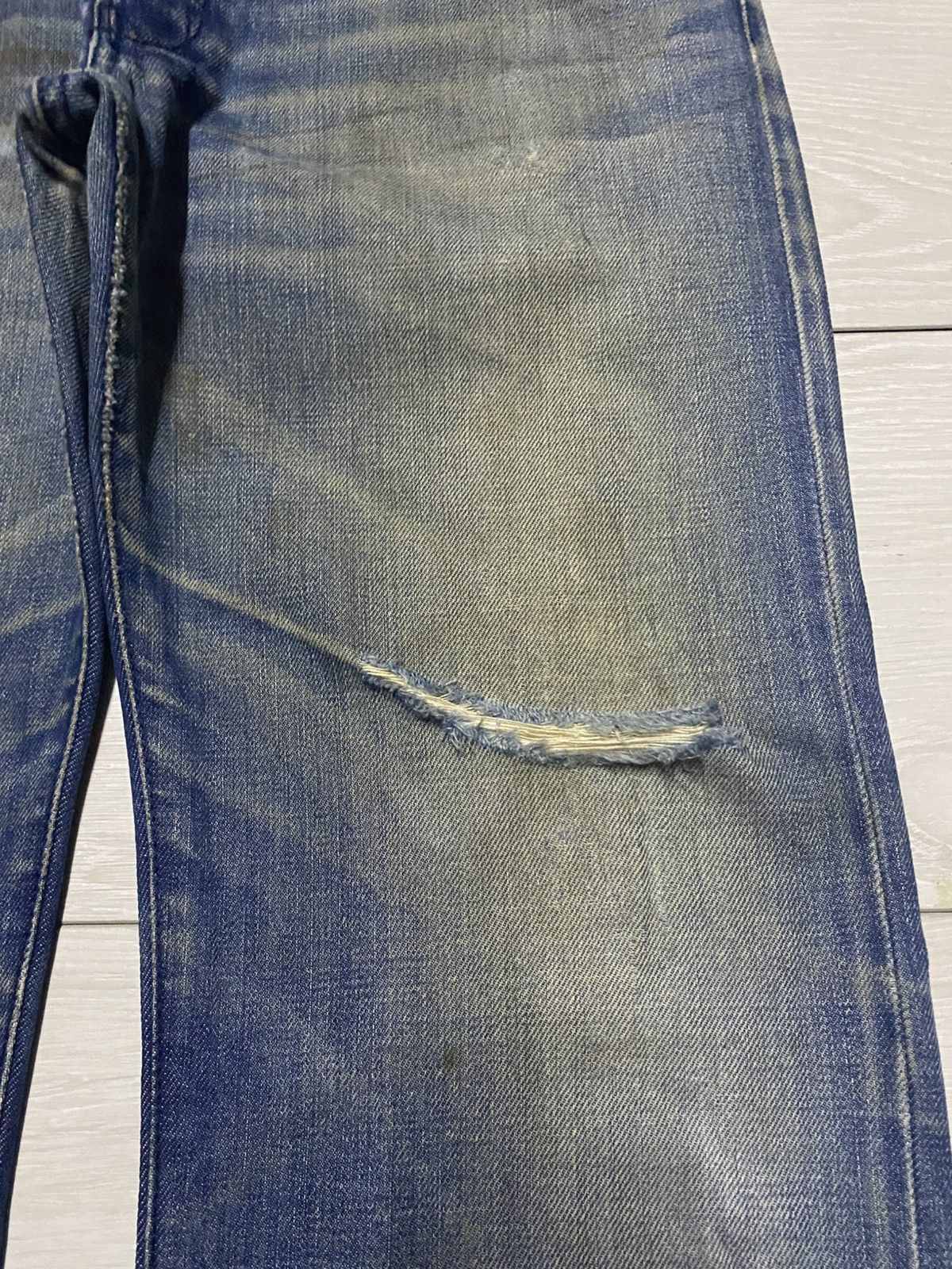 A-COLD-WALL* × Diesel Vintage Diesel Industry Mud Wash Wide Leg Baggy Jeans Size US 31 - 8 Thumbnail