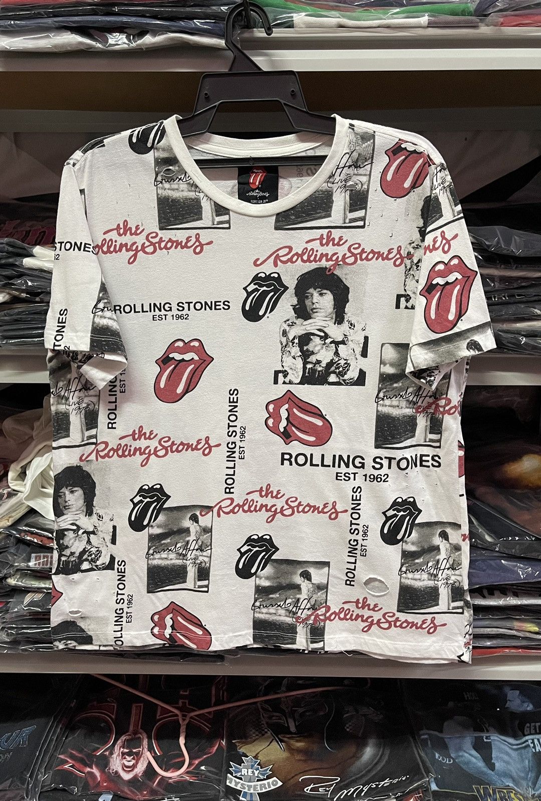 Band Tees Band Tees x The Rolling Stone Full Print🔥🔥🔥 Size US L / EU 52-54 / 3 - 1 Thumbnail