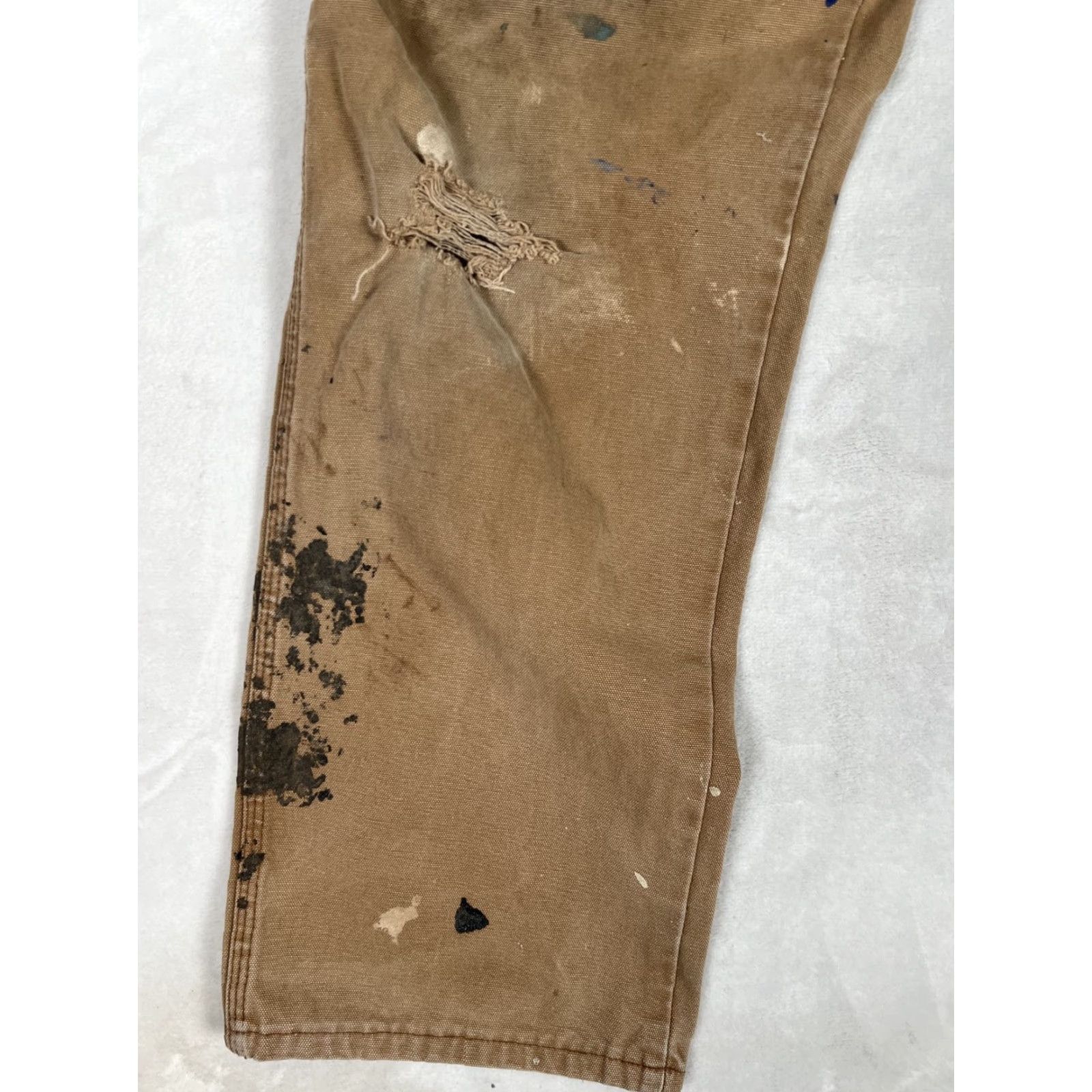 Dickies Dickies 874 Carpenter Canvas Pants Workwear Brown 36x32 Men's Straight Leg 5-Pocket 874 USA 90s Grunge Vintage? Wait no Vintage: No Size US 36 / EU 52 - 2 Thumbnail