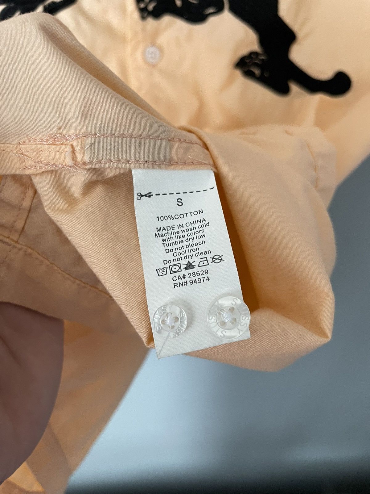 Stussy S/S18 Panther Camp Collar Shirt Size US S / EU 44-46 / 1 - 6 Thumbnail
