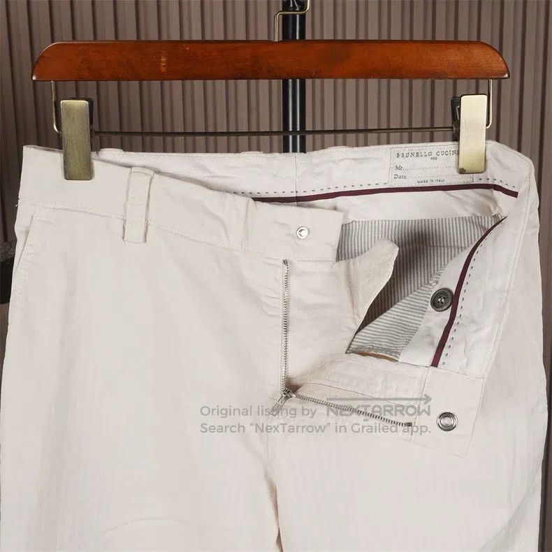 Brunello Cucinelli Brunello Cucinelli Spring Summer Casual Pants Size US 44 / EU 60 - 5 Thumbnail