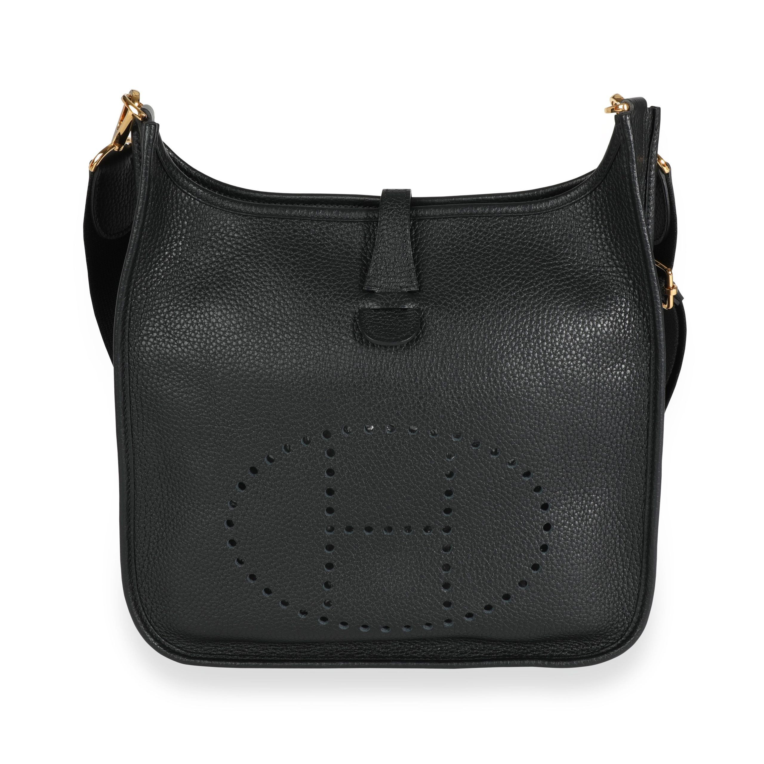 image of Hermes Black Togo Evelyne Iii 29 Ghw, Women's