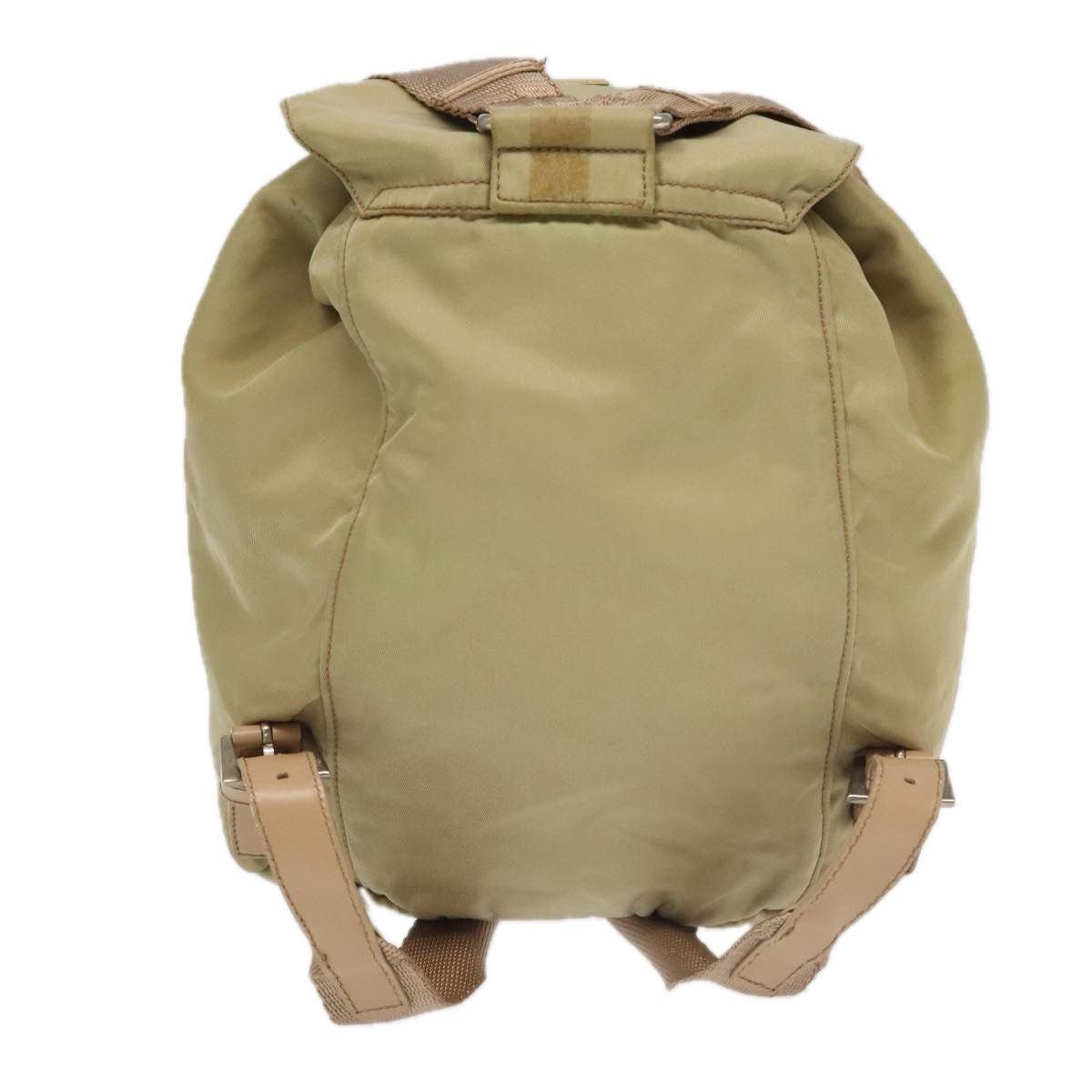 Prada PRADA Backpack Nylon Khaki Silver Size ONE SIZE - 3 Thumbnail