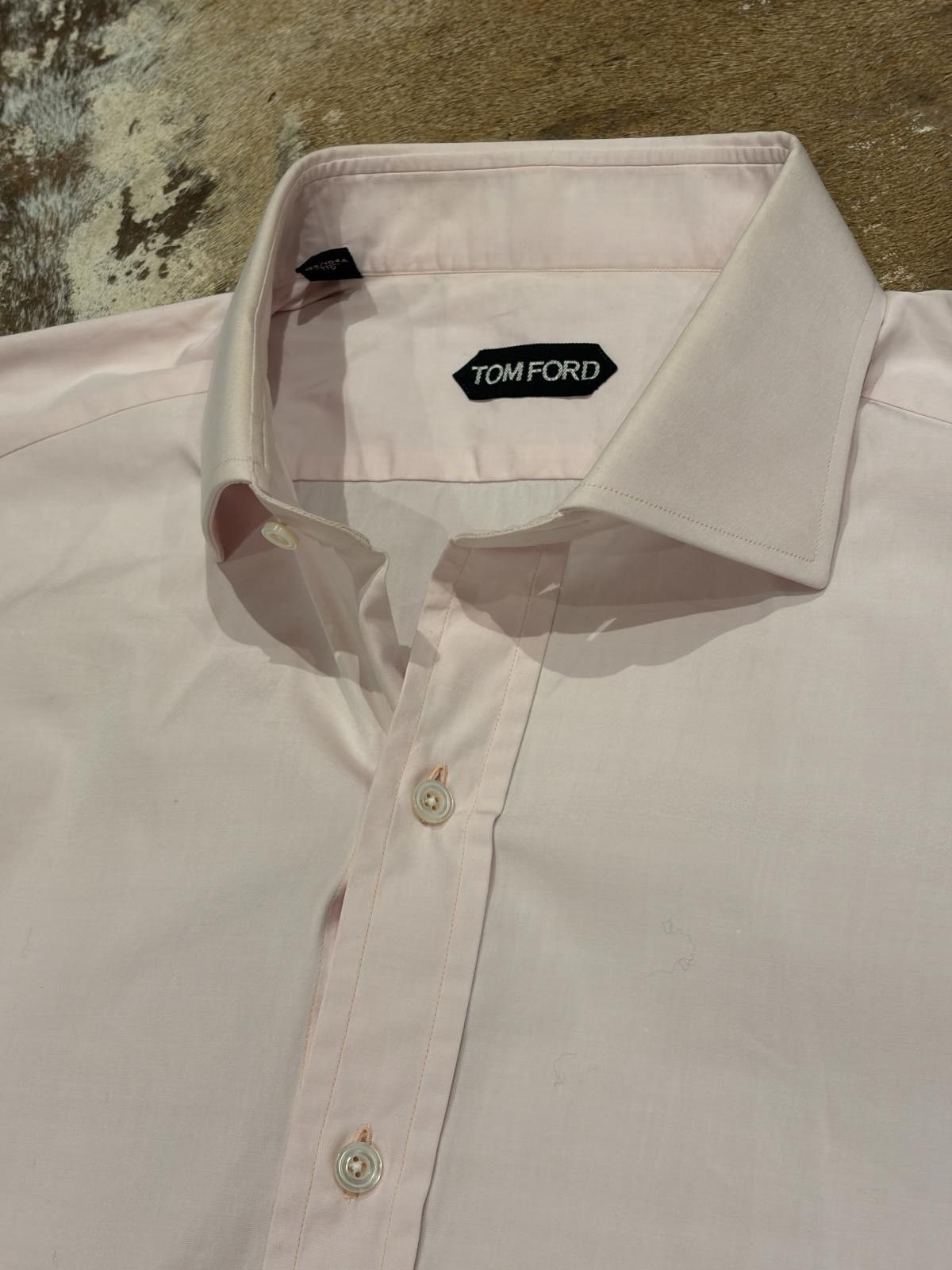 Tom Ford Tom Ford Signature Poplin Shirt Size US XL / EU 56 / 4 - 4 Thumbnail