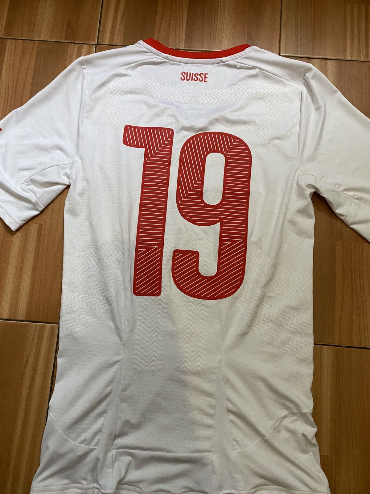 Puma Puma Switzerland 2014 World Cup Football Away Jersey #19 Size M / US 6-8 / IT 42-44 - 8 Thumbnail
