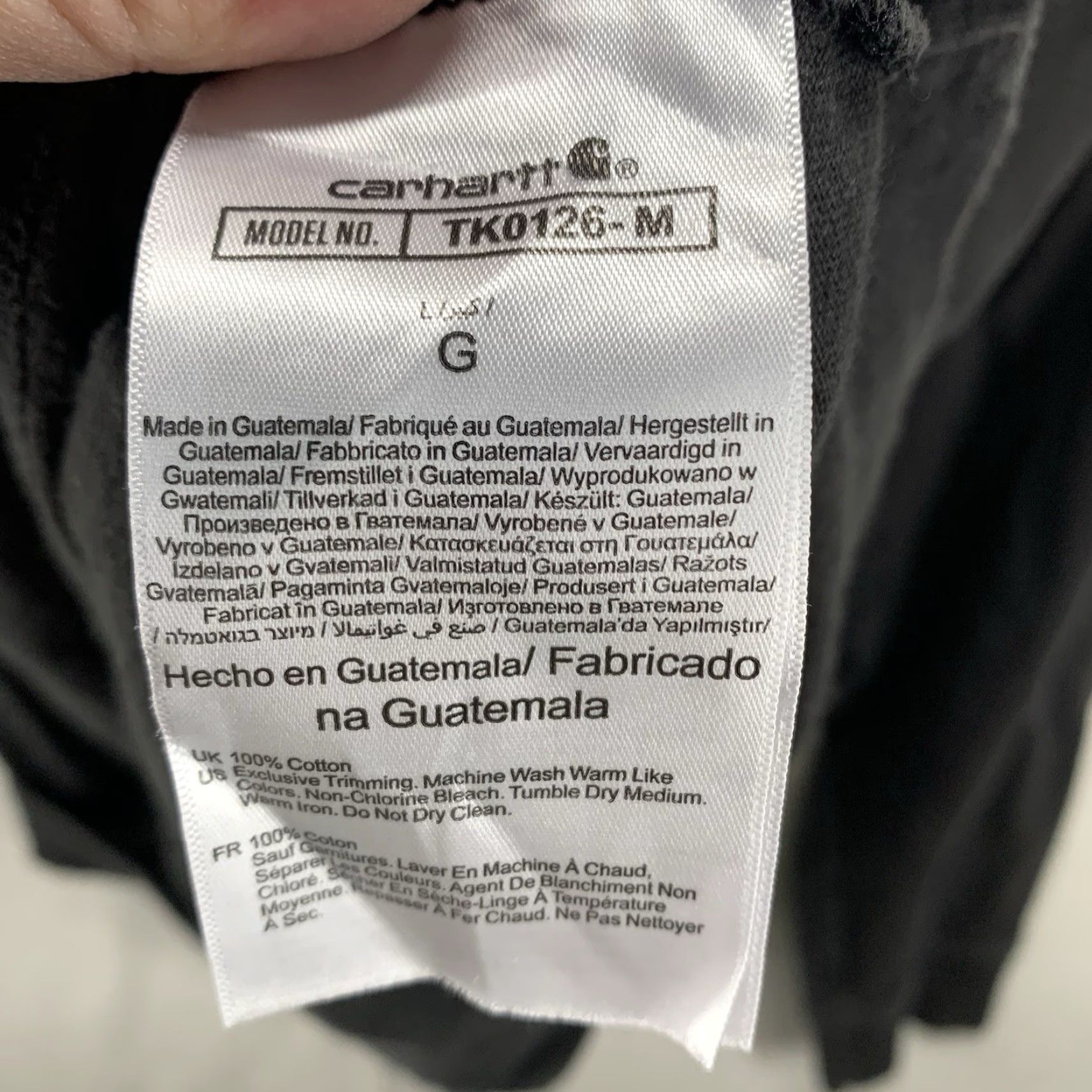 Carhartt VINTAGE not applicable, sorry. Size US L / EU 52-54 / 3 - 6 Thumbnail