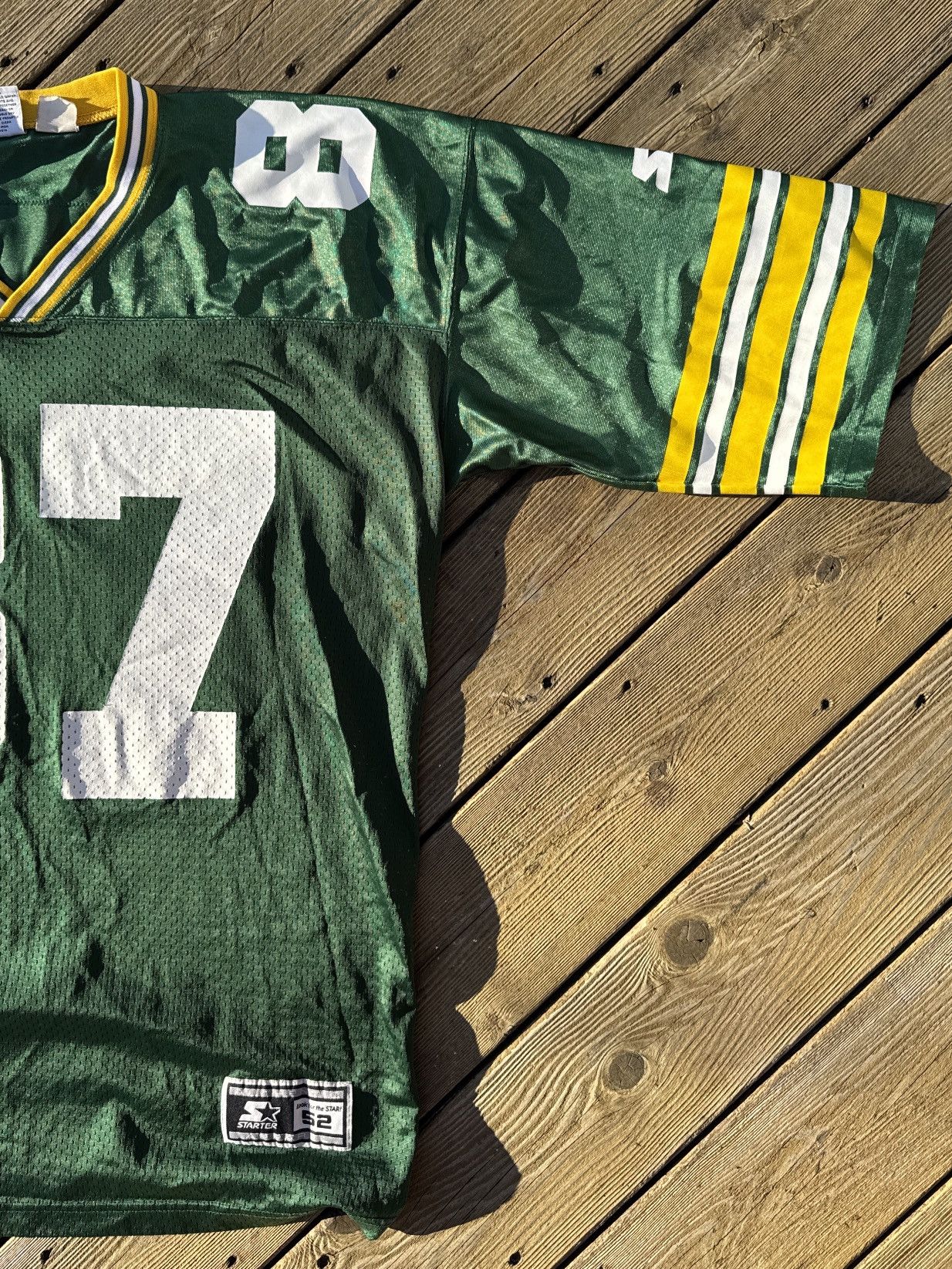 Starter Vintage 90s Green Bay Packers #87 Robert Brooks Jersey XL Size US XL / EU 56 / 4 - 3 Thumbnail